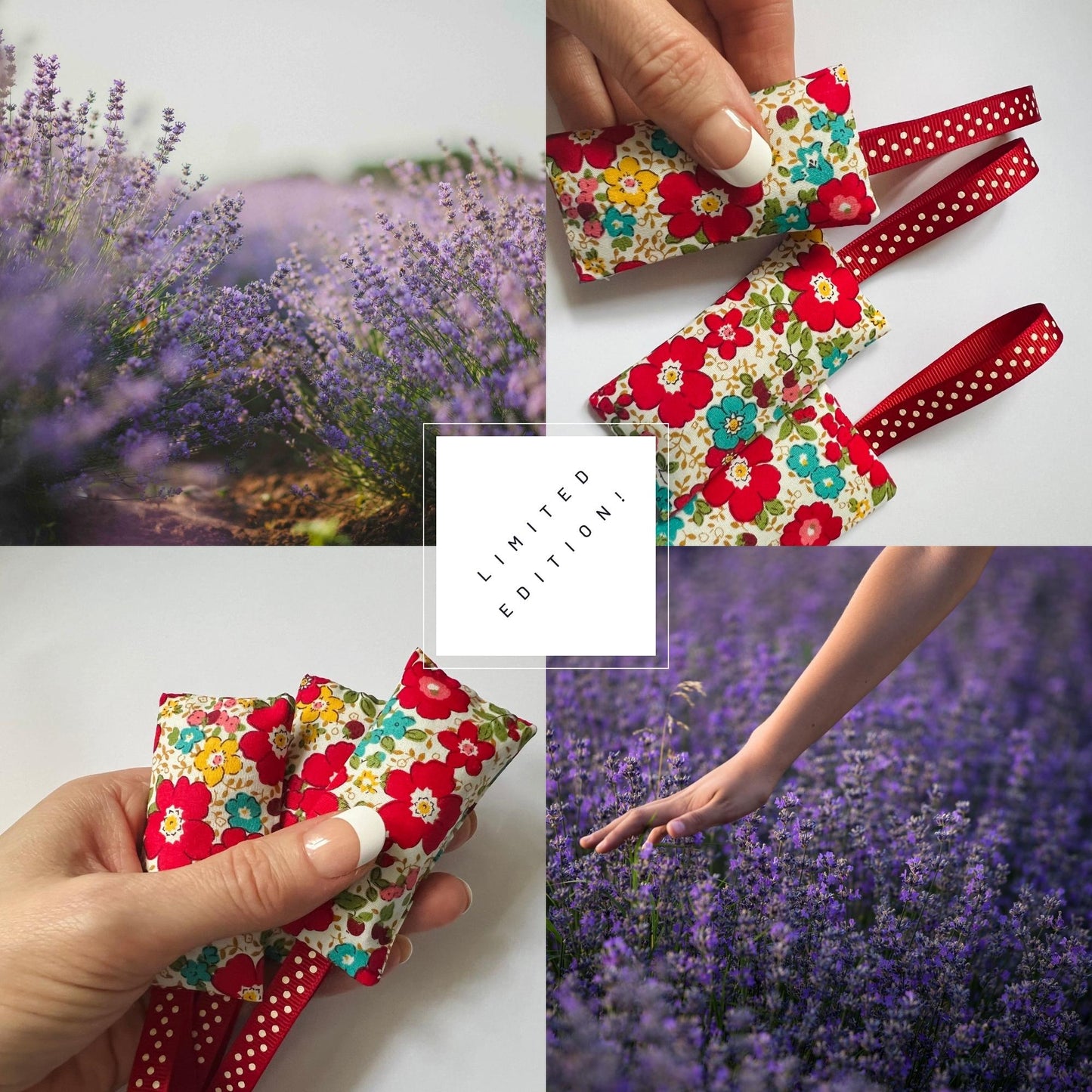 Scent sachets , lavender bags - Spanish Summer