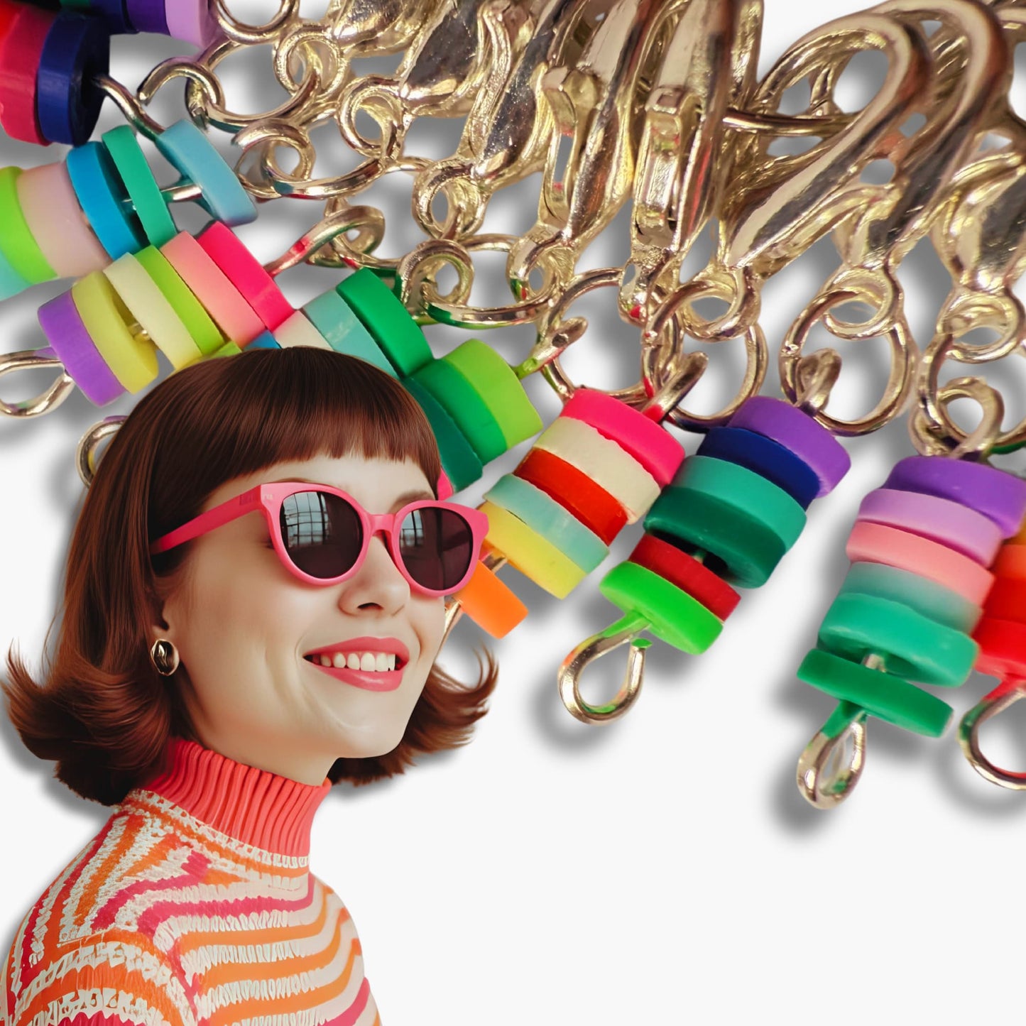 Crochet Stitch Markers - Sweetie Pops