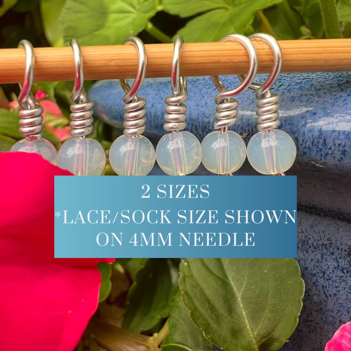 Opal Stitch markers - Pure