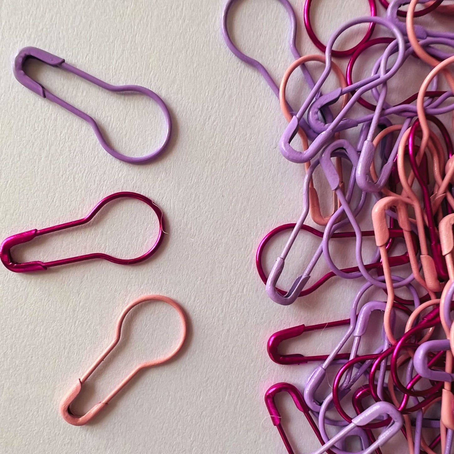 Crochet Stitch Markers - Cotton Candy