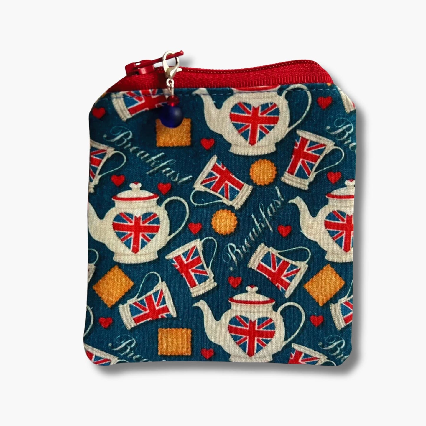Vintage Style 1940's British Tea Time Purse - Time 4 Tea