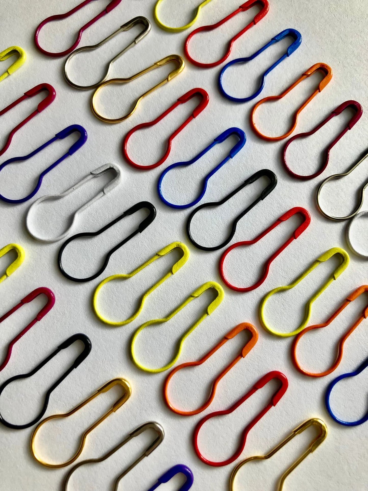 Crochet Stitch Markers - Pop Art