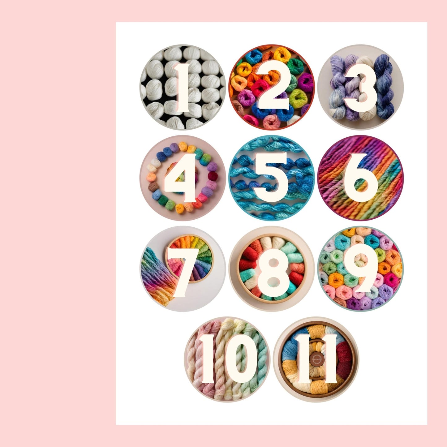 Knitting Stitch Markers Set 40 Markers and tin - Rainbow Yarn