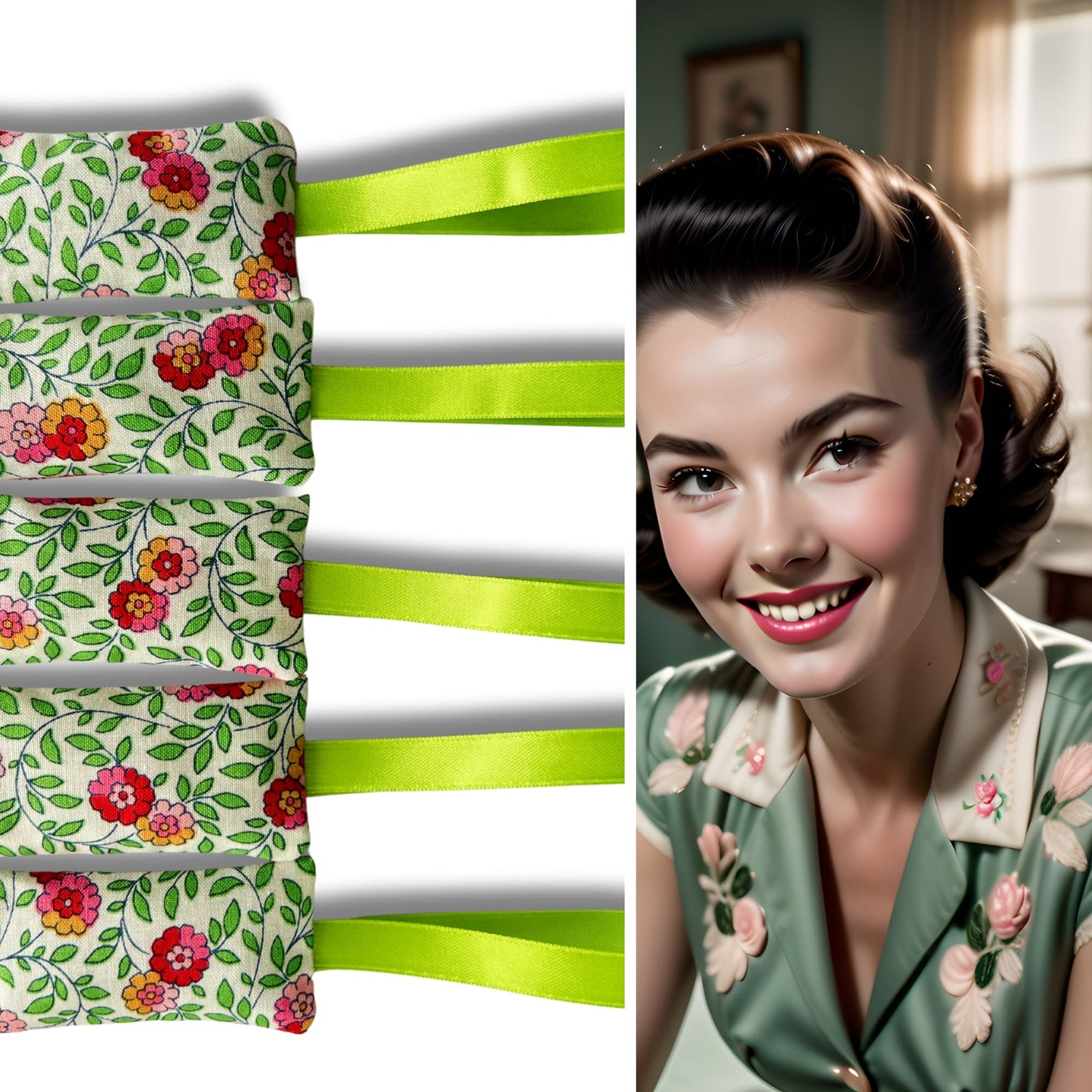 Lavender Sachets Liberty of London Fabric - Marigolds from The Artists Home Collection