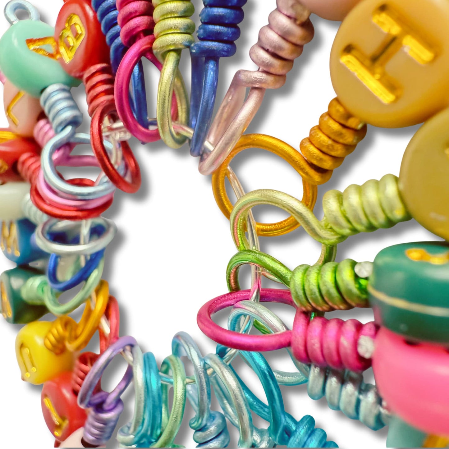 Alphabet Stitch Marker Set for Knitting - 1930's Inspired