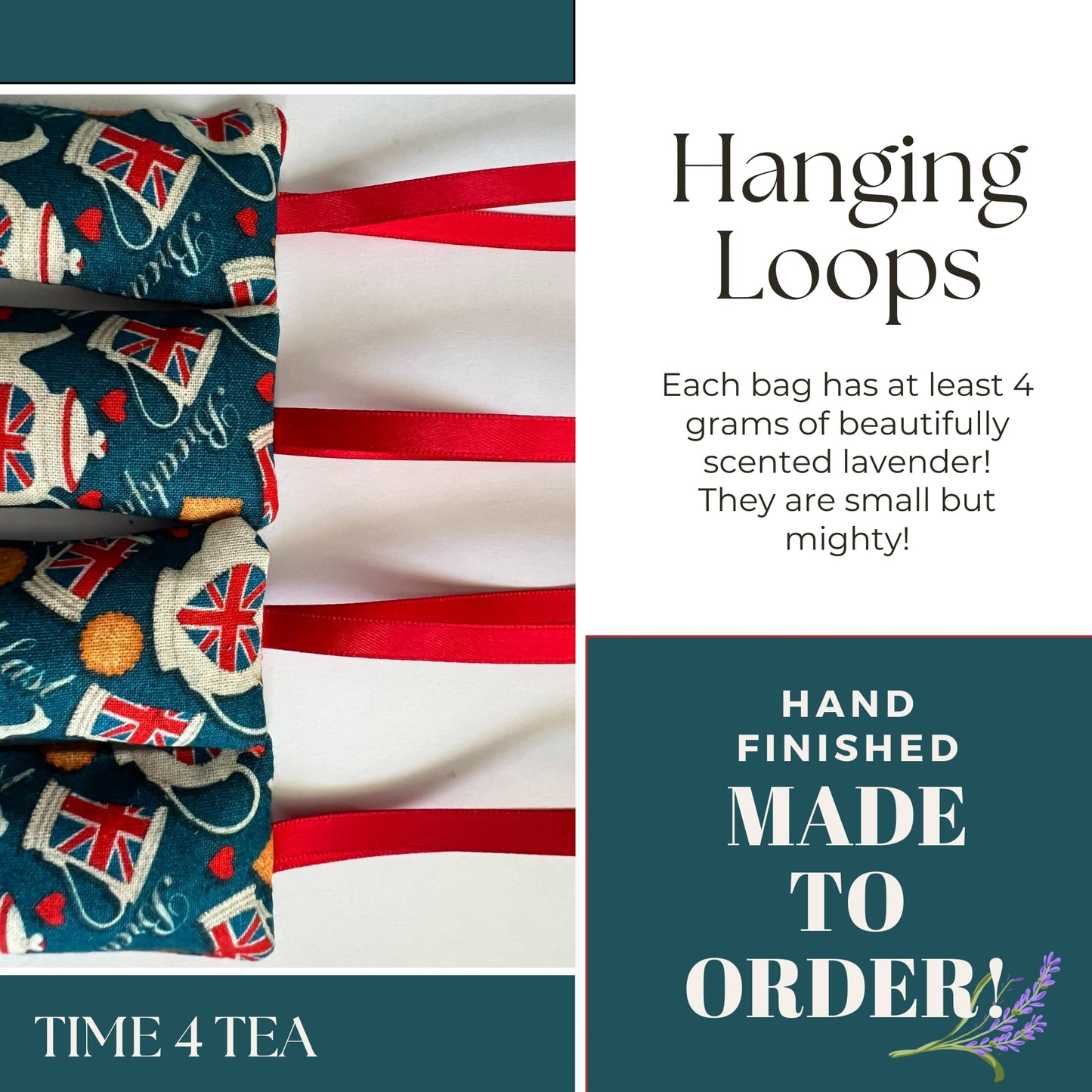 Lavender Bags , Vintage Britain - Time 4 Tea