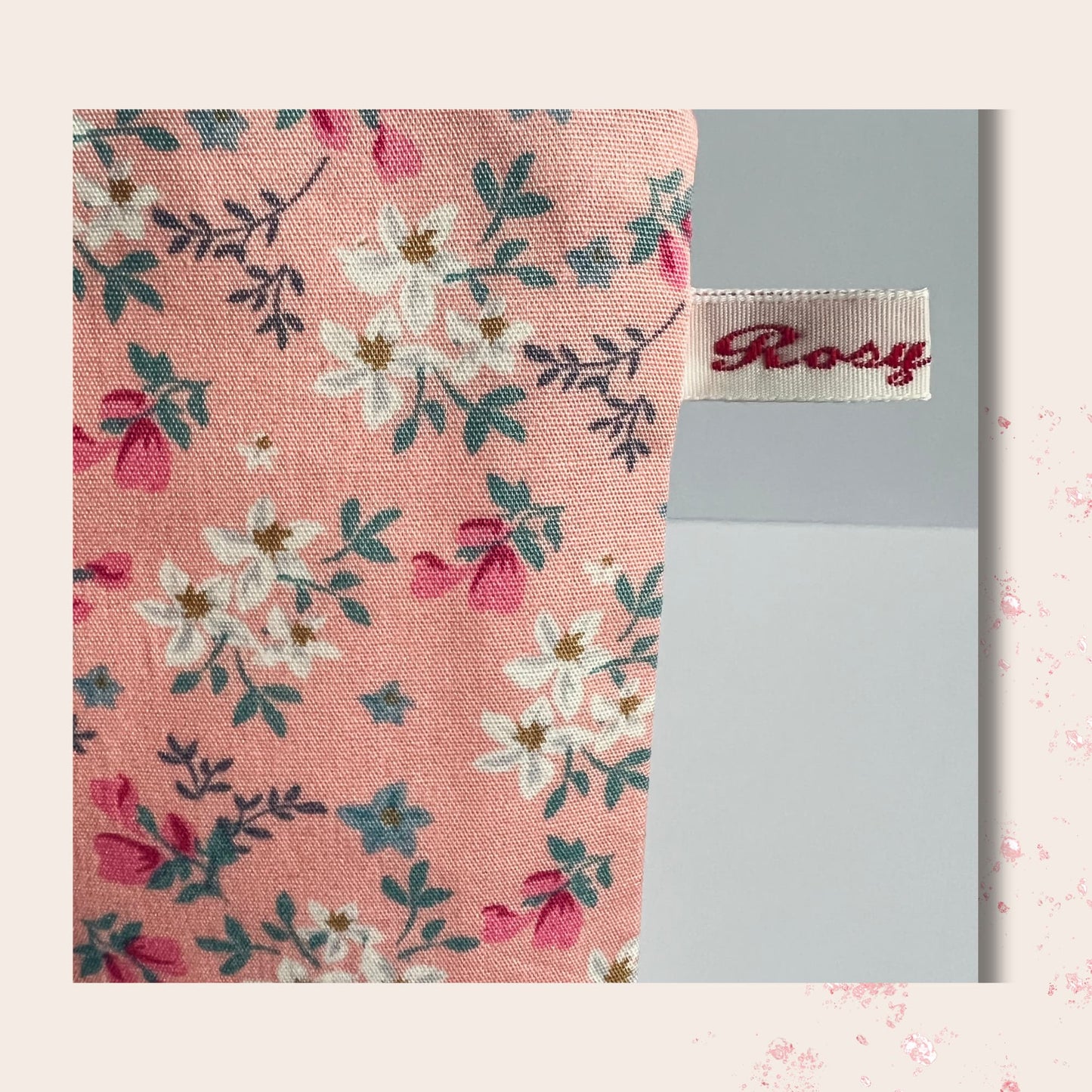 Floral Knitting Case for Notions - Sugar Flowers