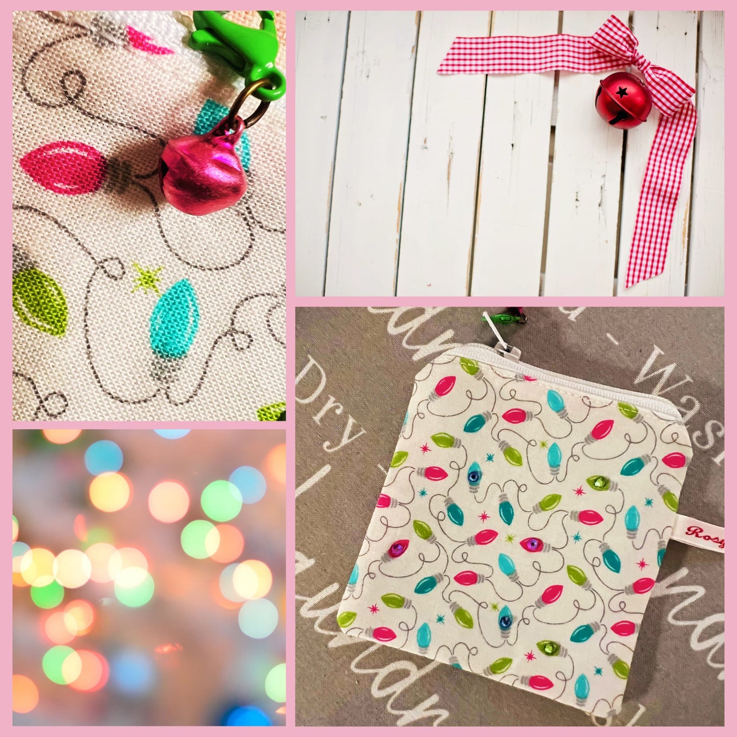 Christmas Knitting case Limited edition - Fairy Lights