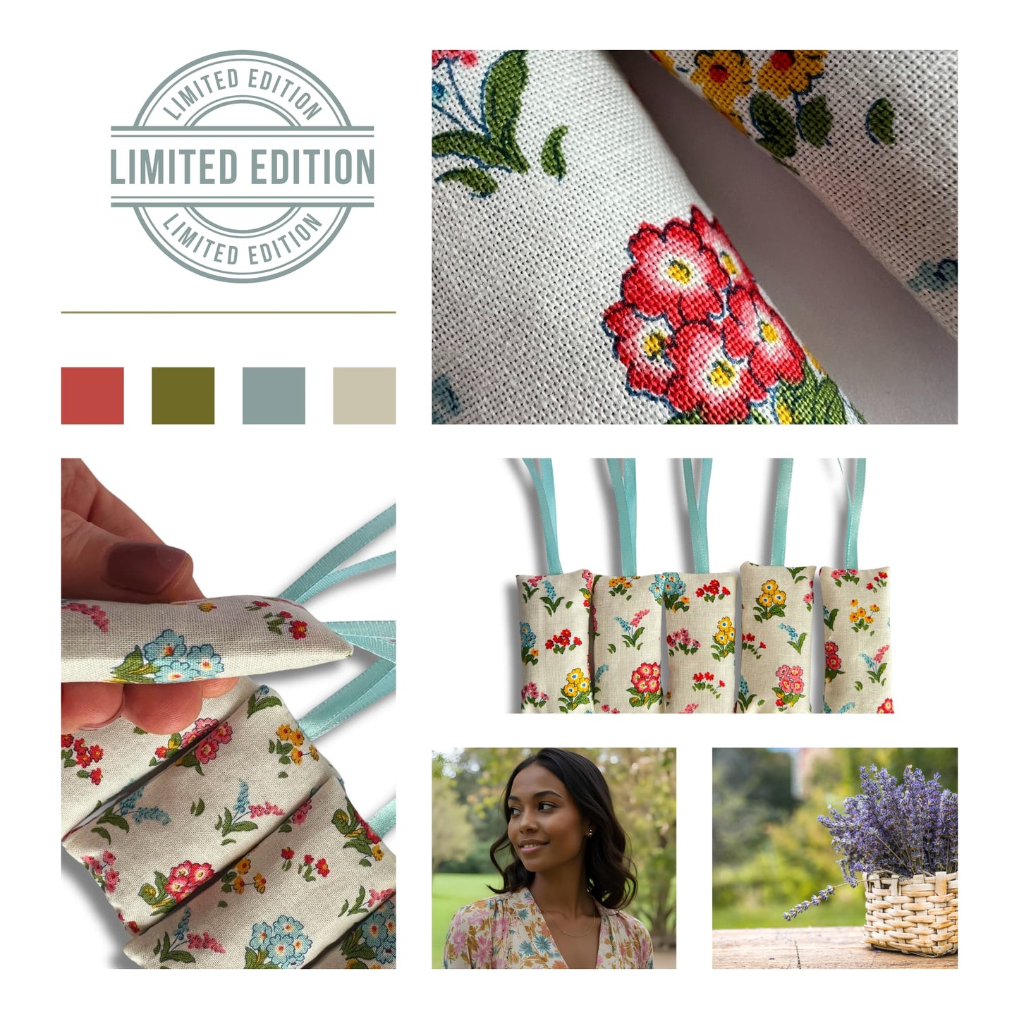 Lavender Bags Liberty Fabric - Kensington Gardens