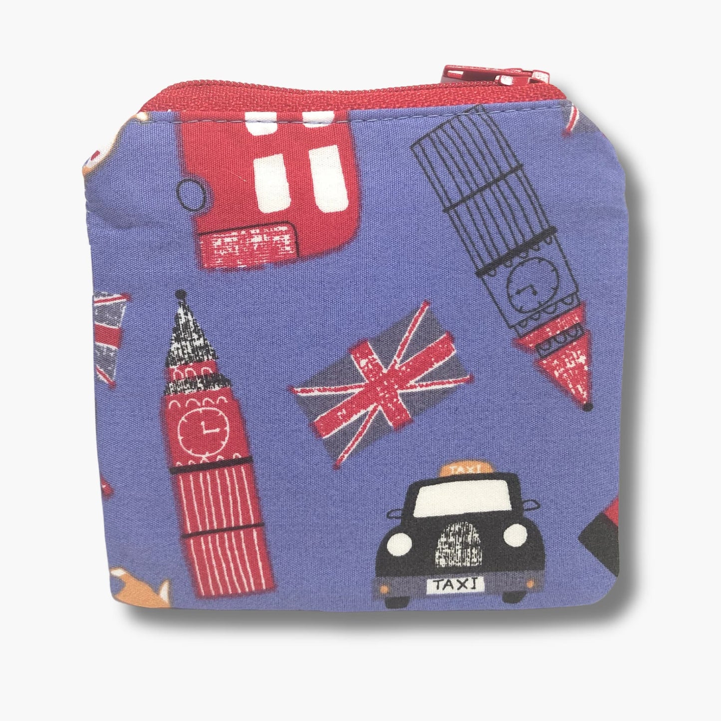 London Purse with Zip - Retro Corgi