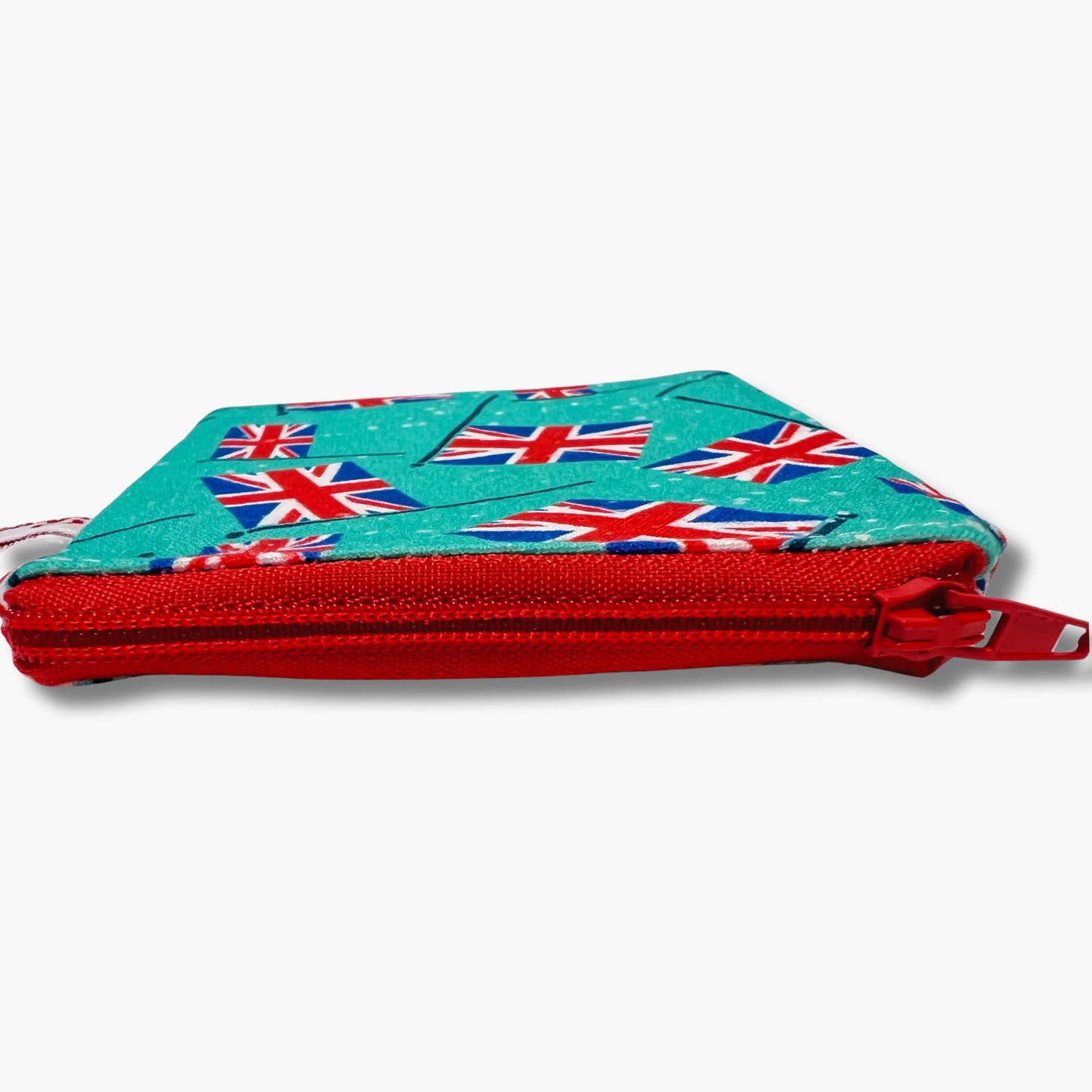 Vintage British Flag Print Knitting Case - Zipped Storage for Knitters' Tools & Markers