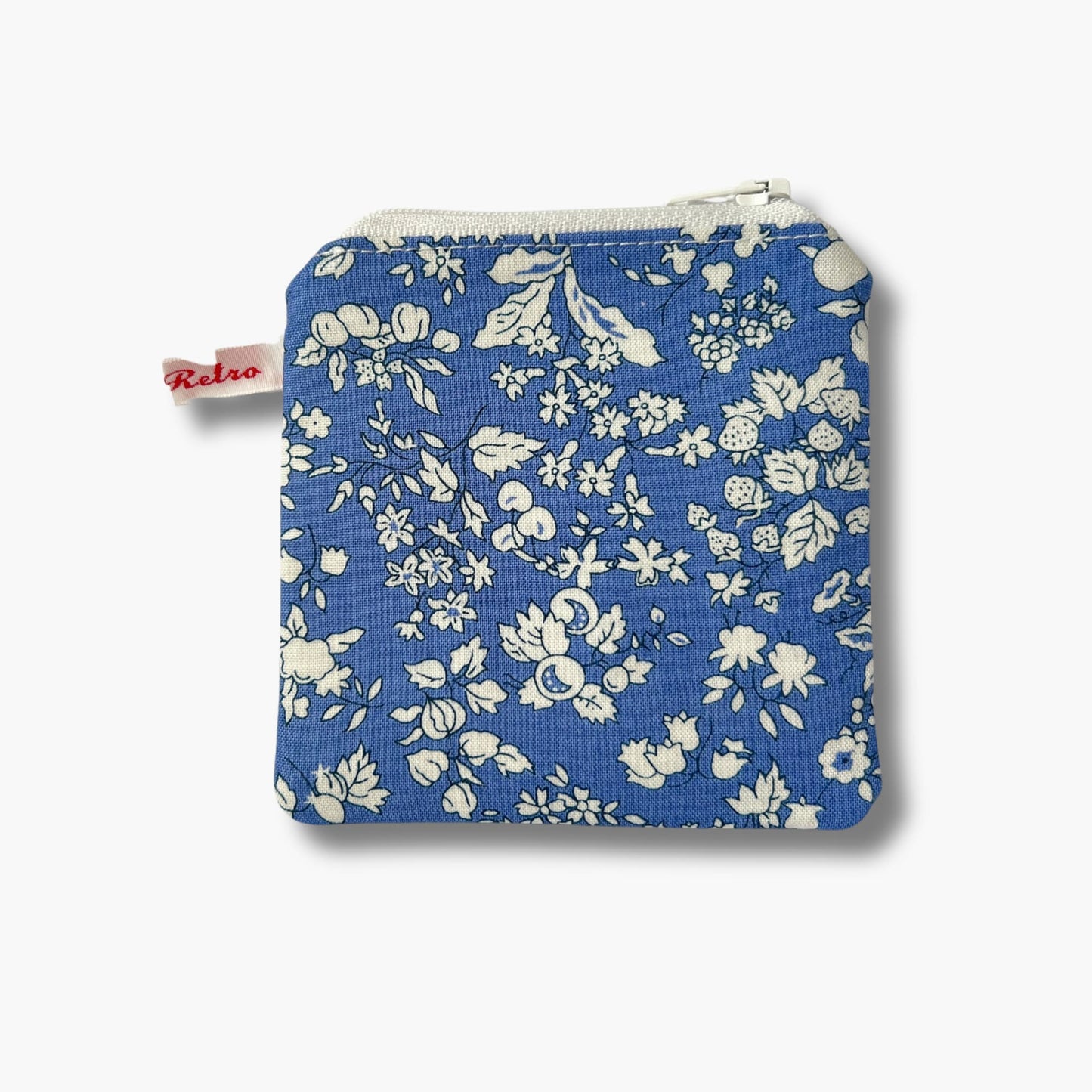 Liberty of London fabric purse -Fruit Silhouette