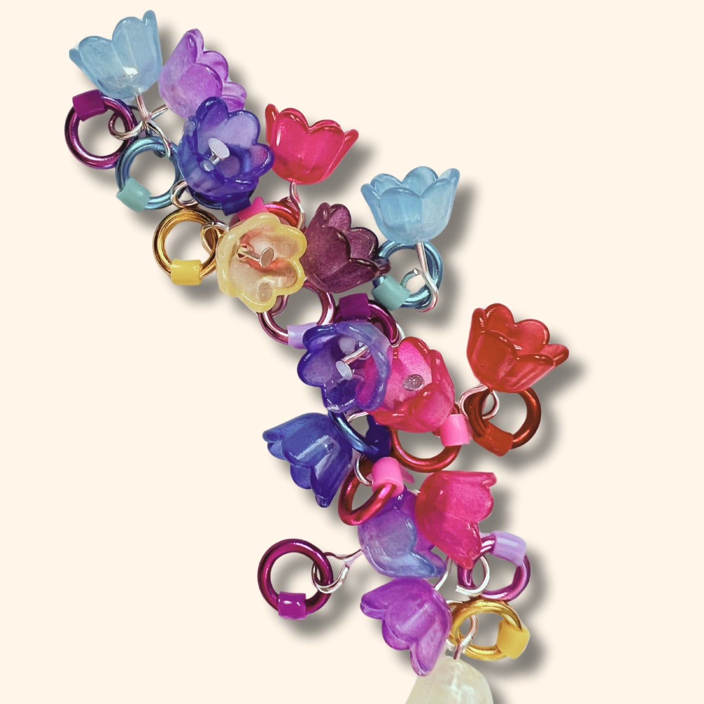 Flower Stitch Markers for Knitting - Summer Blooms