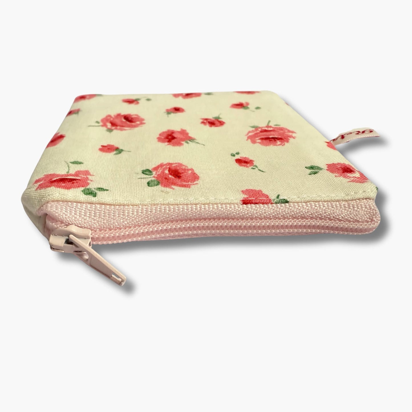 Liberty Fabric Mini Floral Rose Knitting Case for Portable Projects