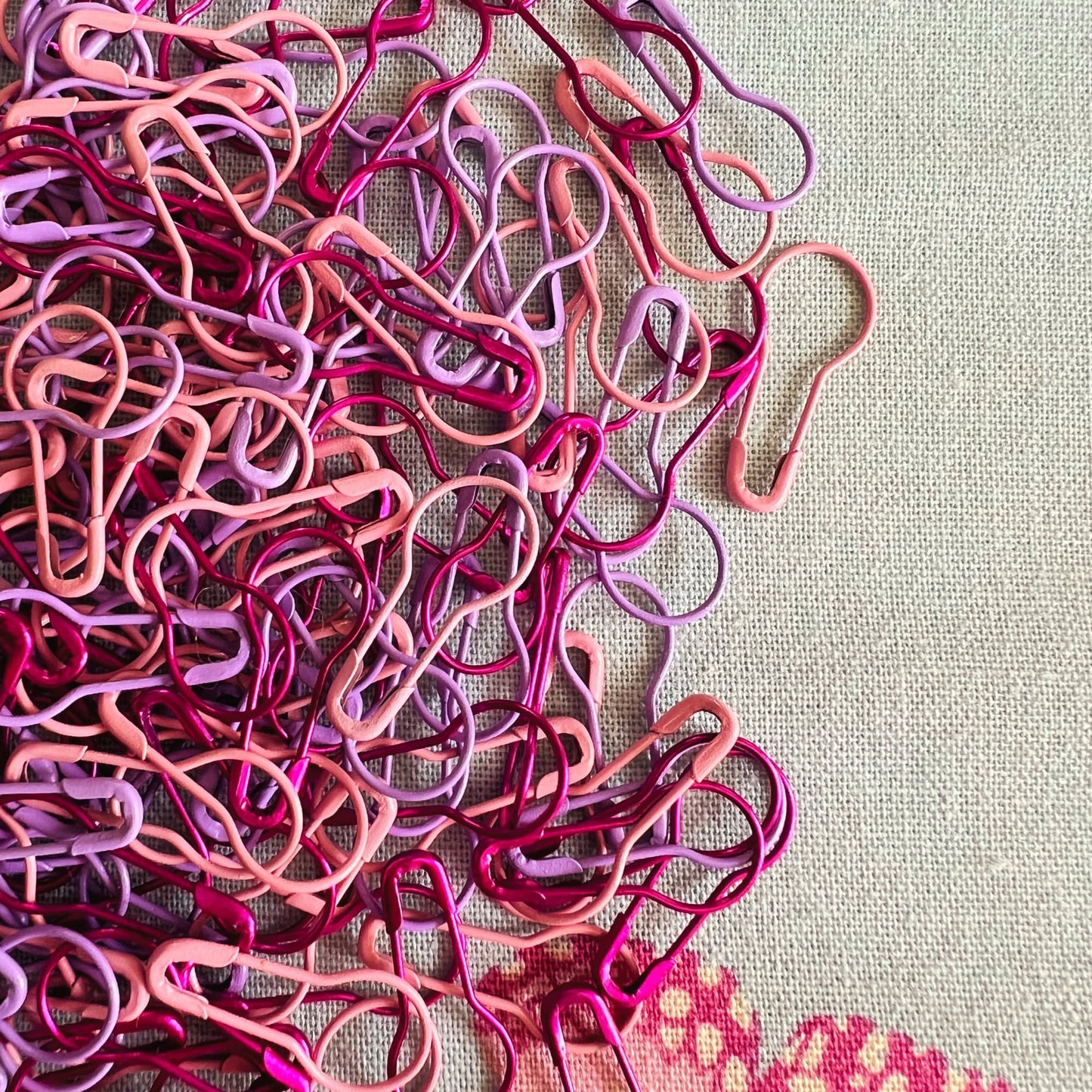 Crochet Stitch Markers - Cotton Candy