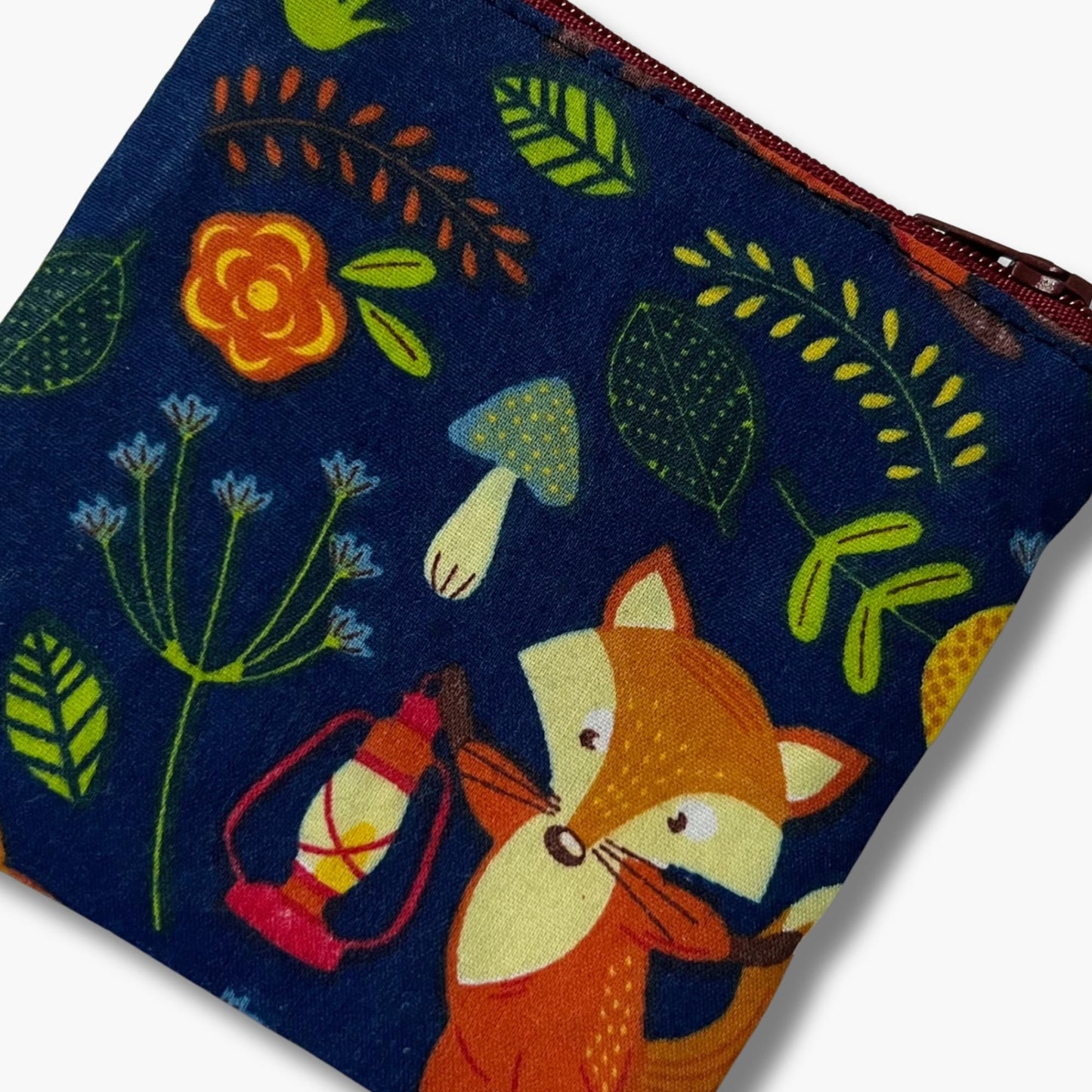 Fall Fox Mini Notions Case for Knitters' Stitch Markers - Bestselling Print!