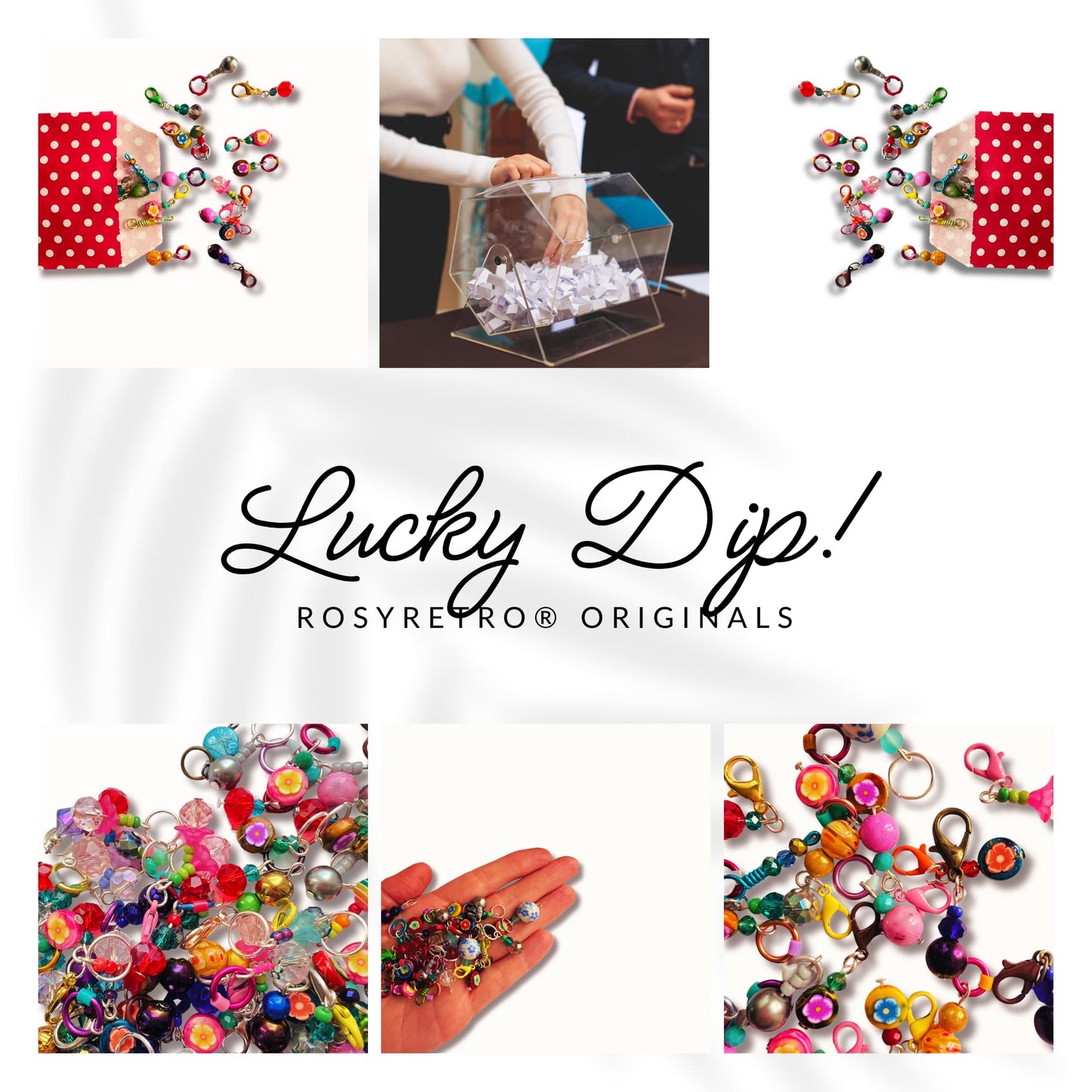 Stitch Markers for Knitting and Crochet - Lucky Dip