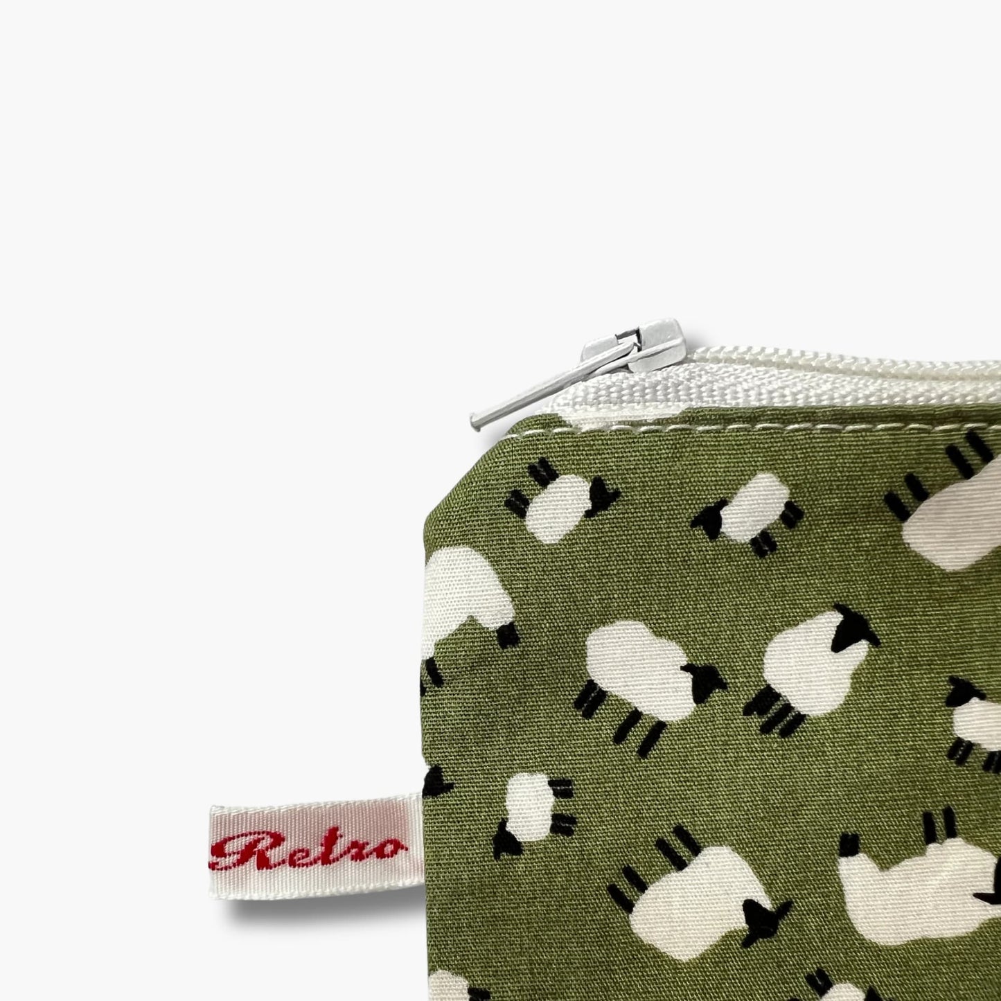 Sheep Print Mini Knitting Notions Case for Stitch Markers