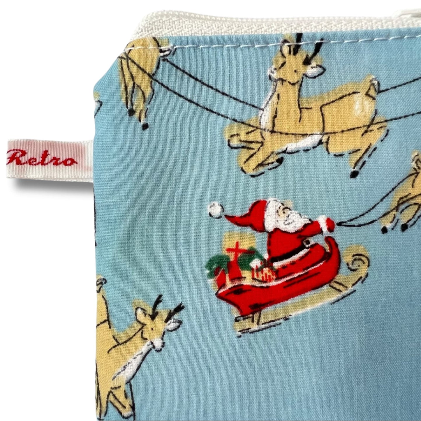 Santa Claus Knitting Case - retro Santa