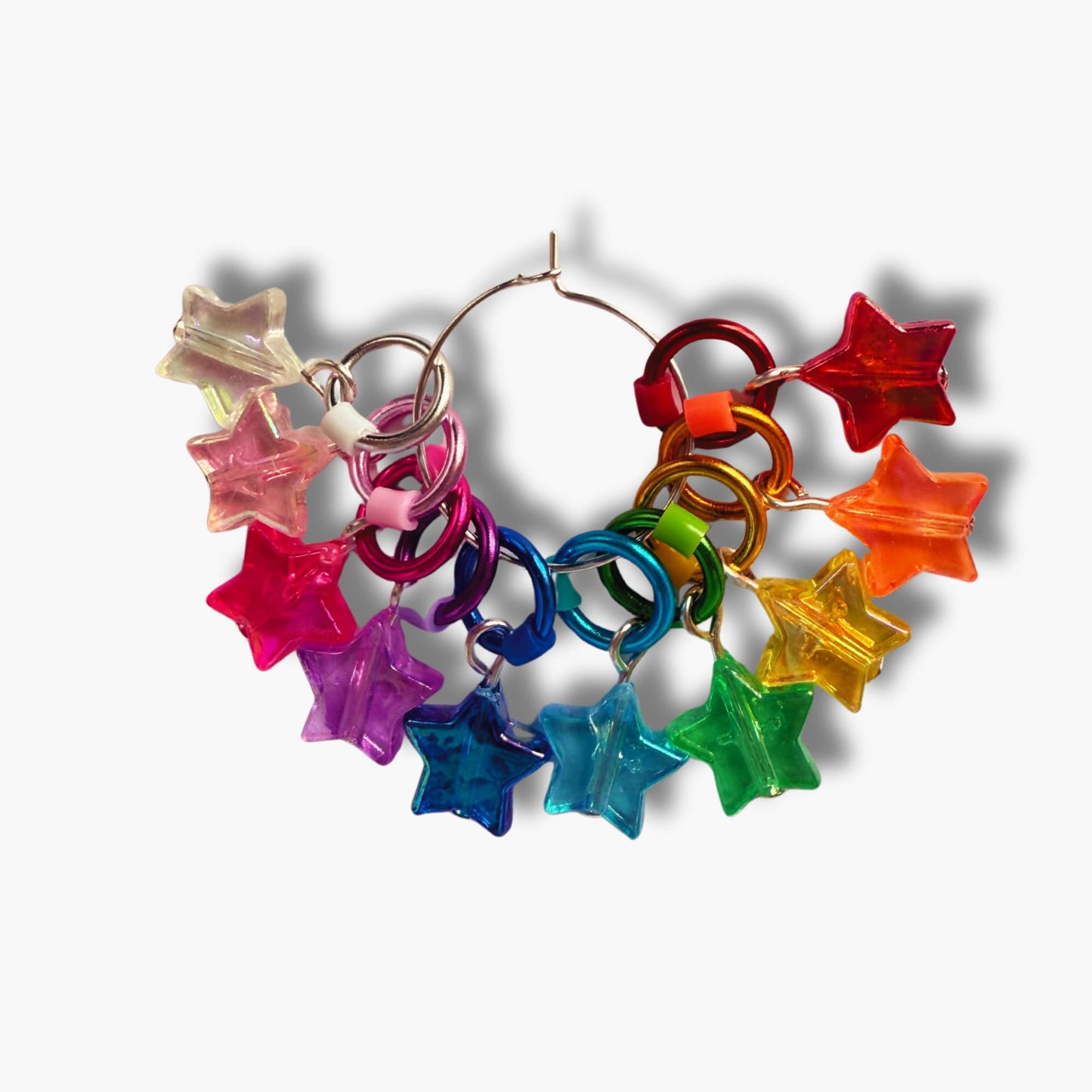 Star Stitch Markers for Knitting -Disco Star