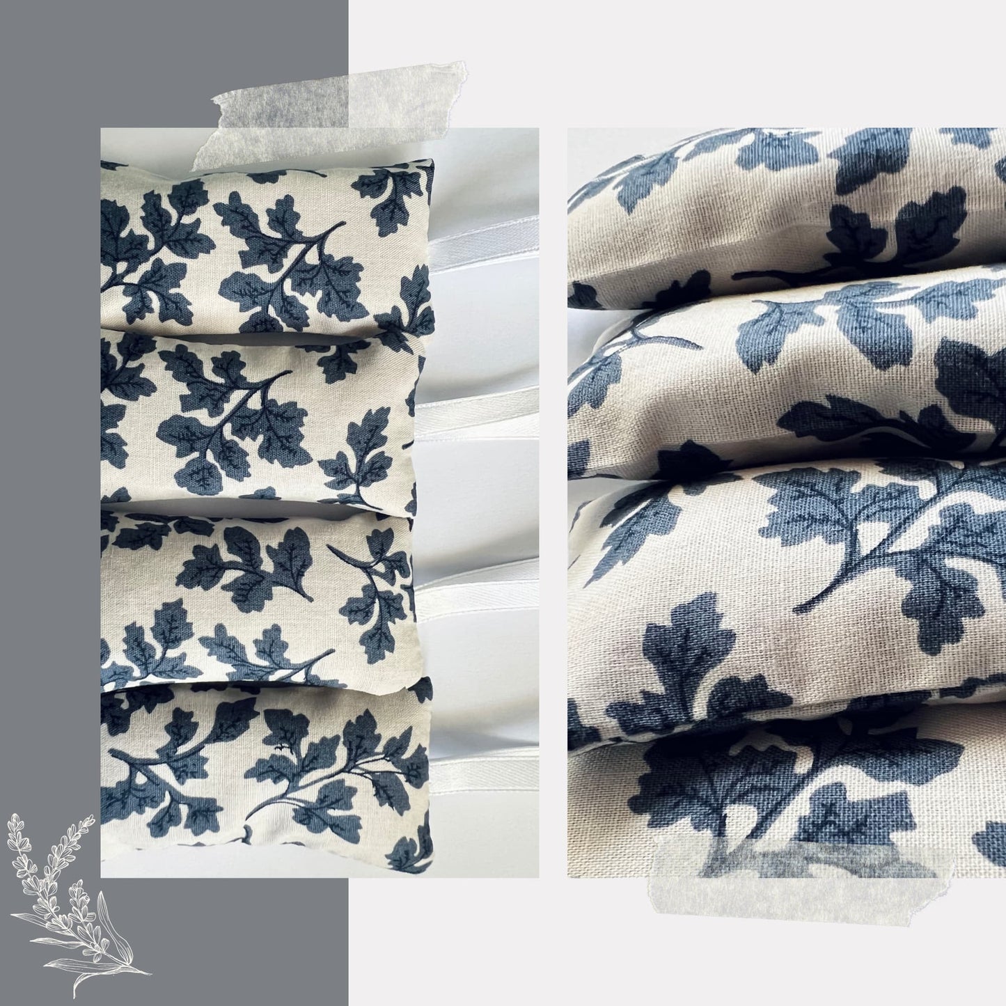 Lavender Scent Sachets , Vintage Floral - Grey Gardens