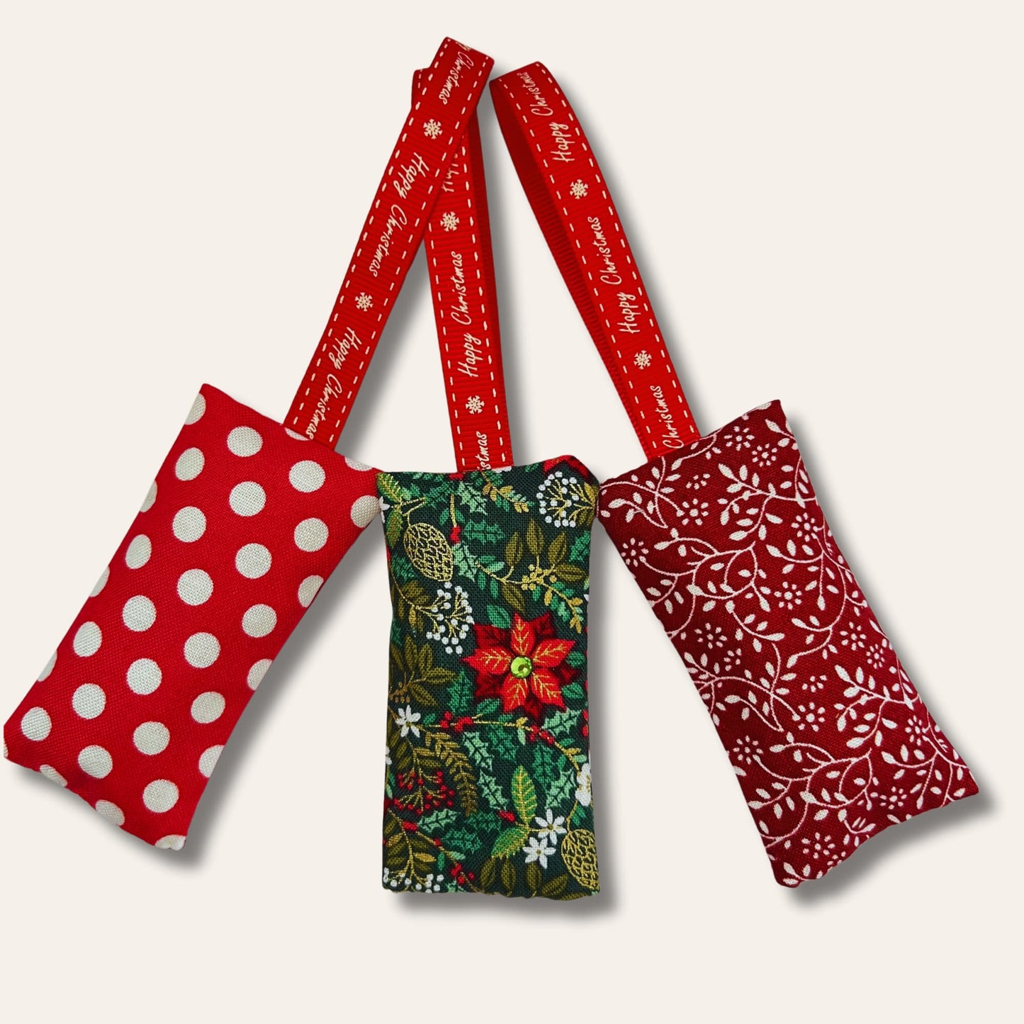 Lavender bags Xmas Set - Holly Jolly