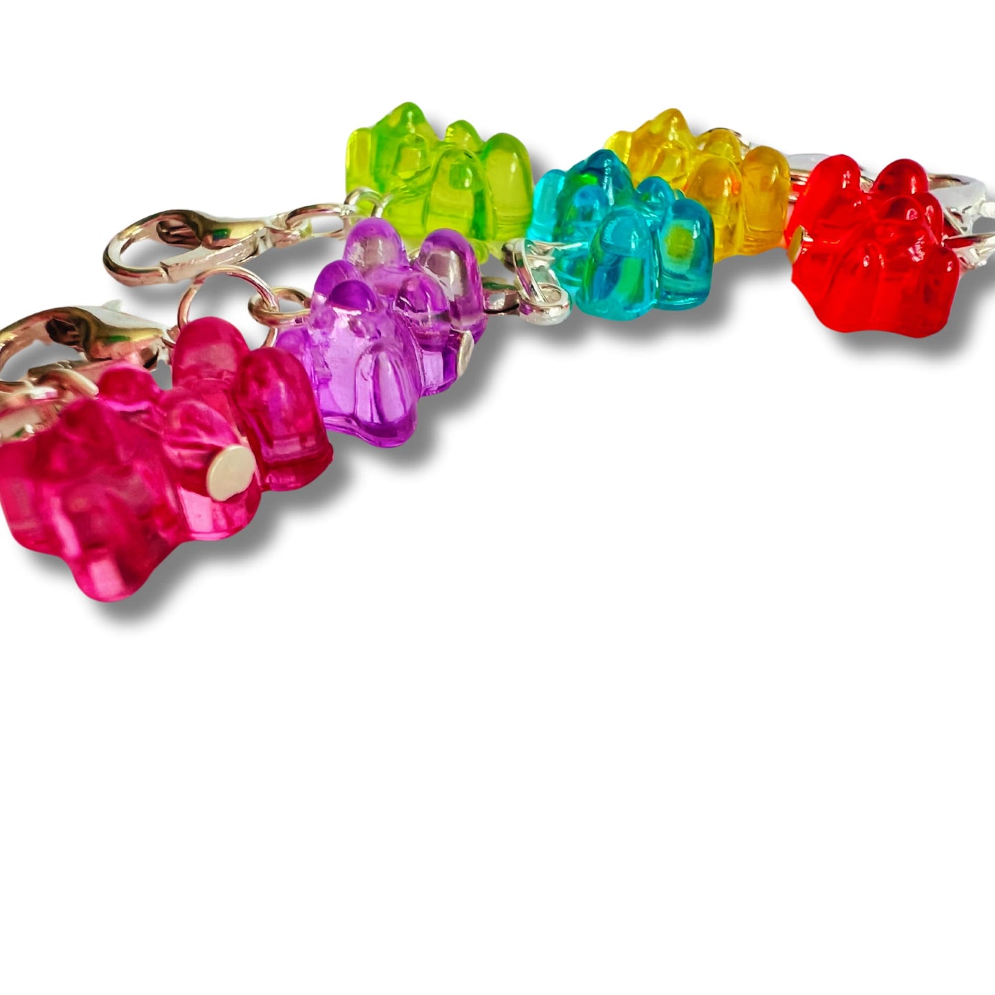 Crochet Stitch Markers - Jelly Bears