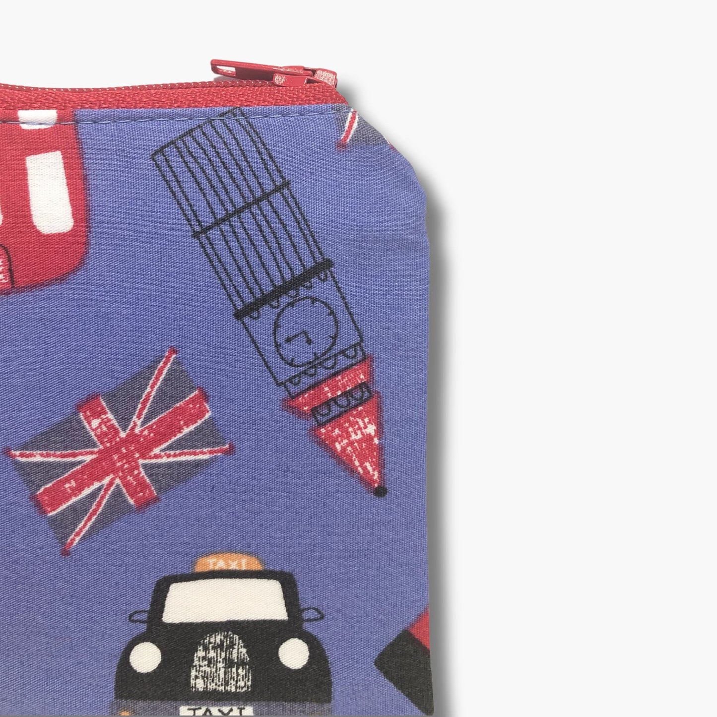 London Purse with Zip - Retro Corgi