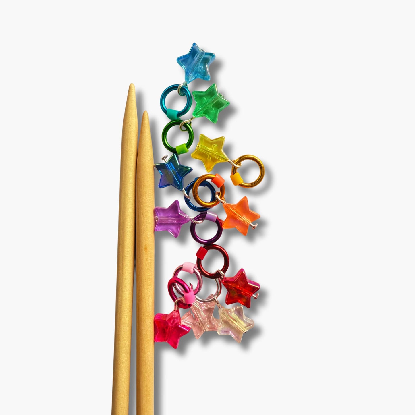 Star Stitch Markers for Knitting -Disco Star