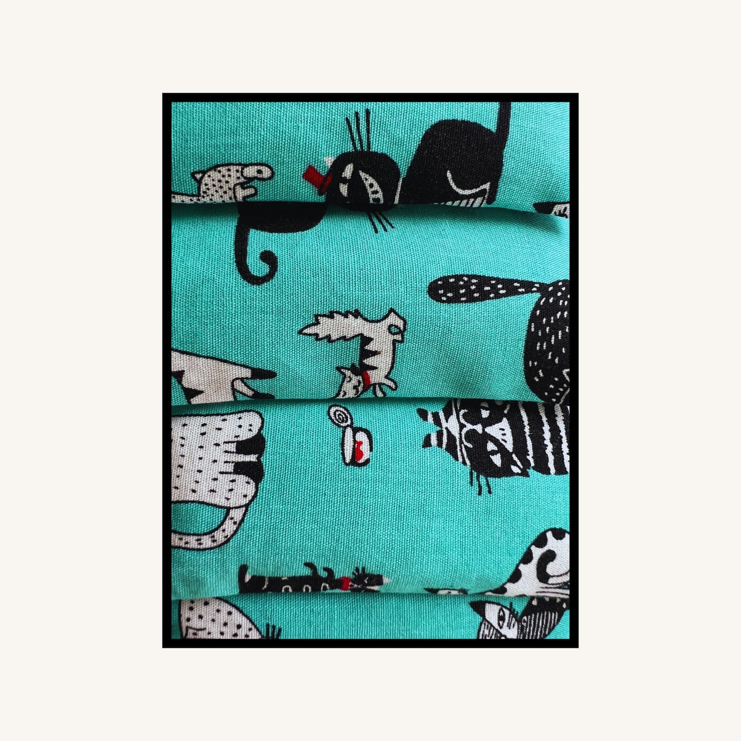 lavender scent sachets with hanging loops - Retro Cat