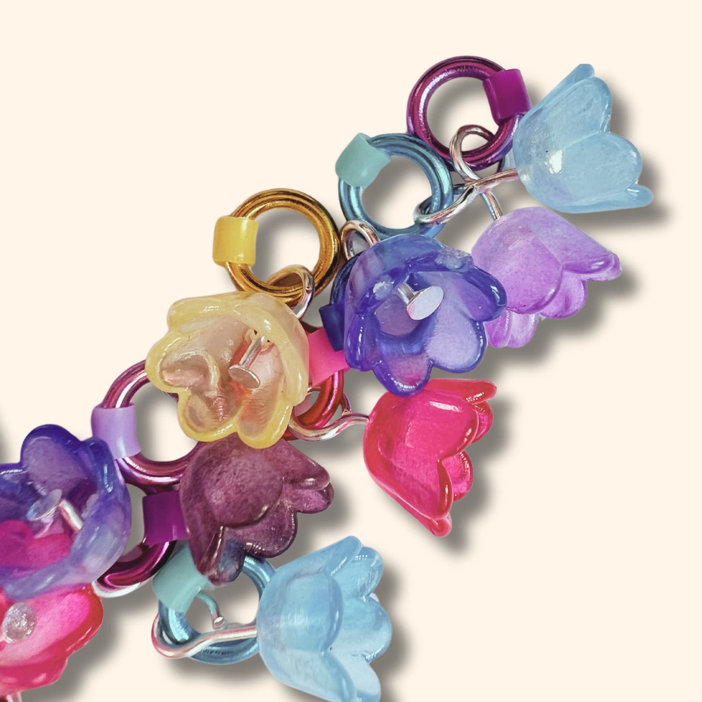 Flower Stitch Markers for Knitting - Summer Blooms