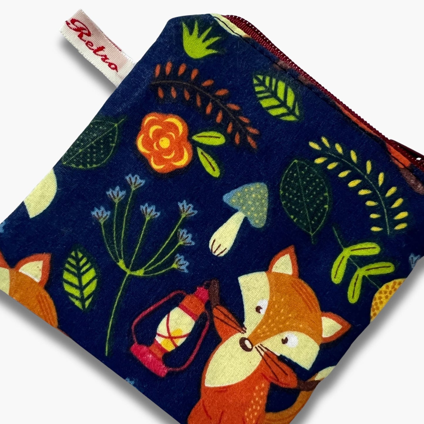 Fall Fox Mini Notions Case for Knitters' Stitch Markers - Bestselling Print!