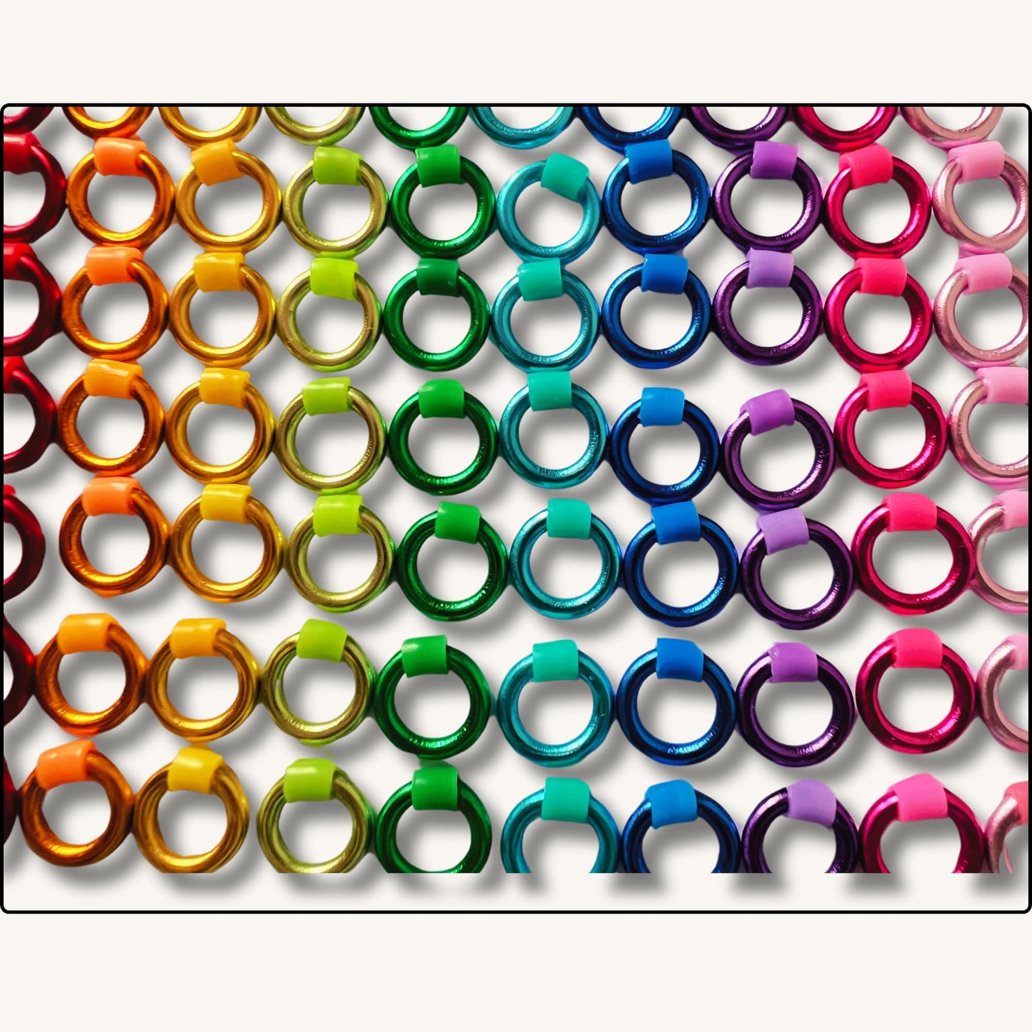 Rainbow Stitch Markers for Sock, Lace & Knitting - Snag Free in 4 Sizes