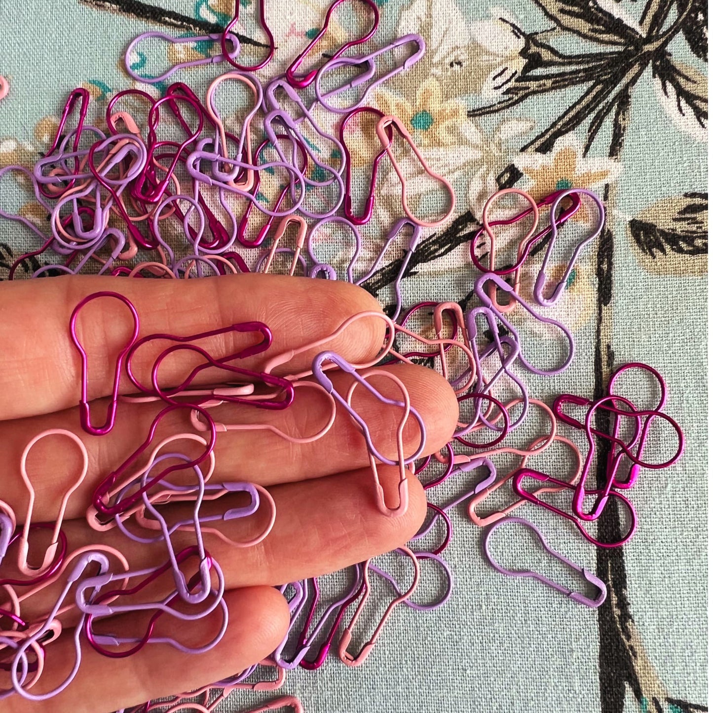 Crochet Stitch Markers - Cotton Candy