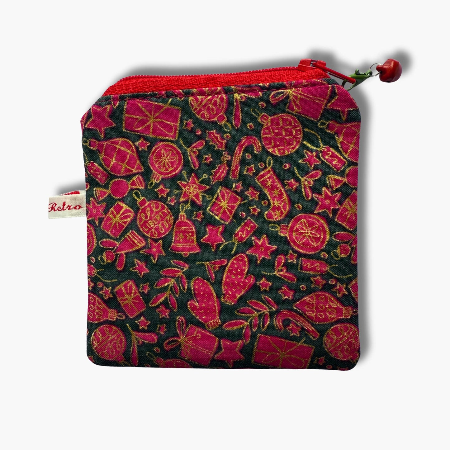 Limited Edition Liberty of London Christmas Fabric Mini Pouch for Knitters' Stitch Markers