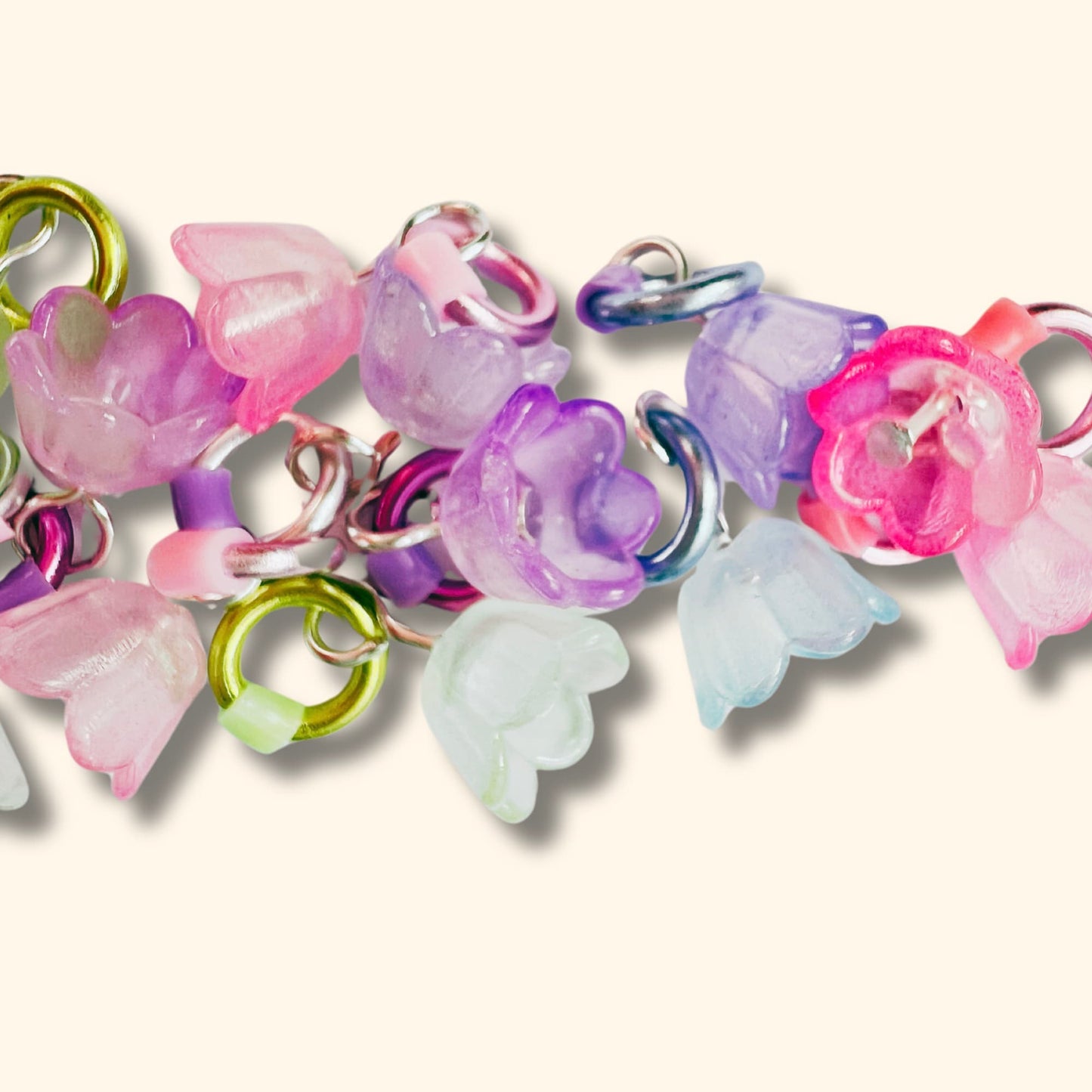 Flower Stitch Markers for Knitting - Spring Blooms