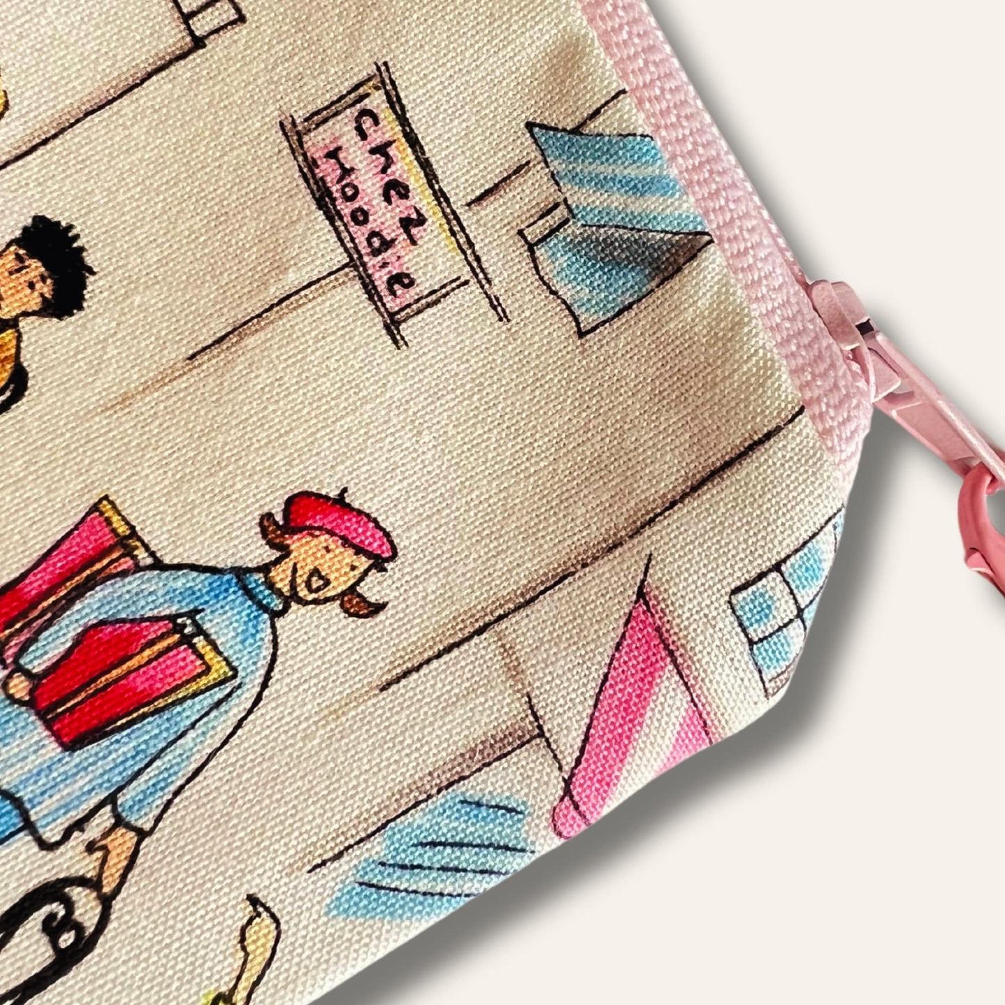 Knitting Project Bag - Fabric by Michael Miller - Paris
