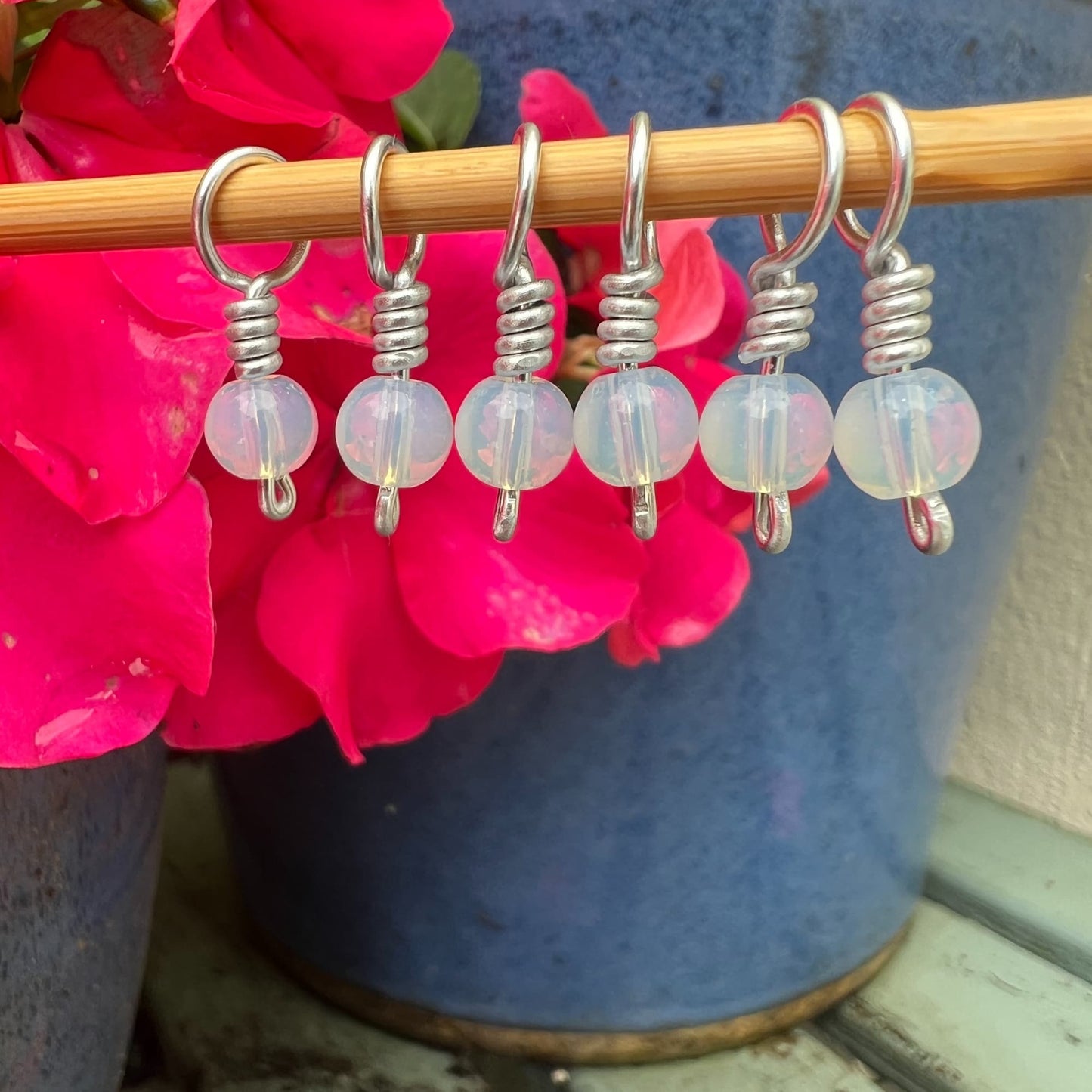 Opal Stitch markers - Pure