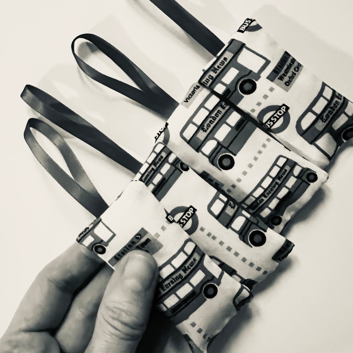 Lavender Bags , Vintage Britain - London Bus