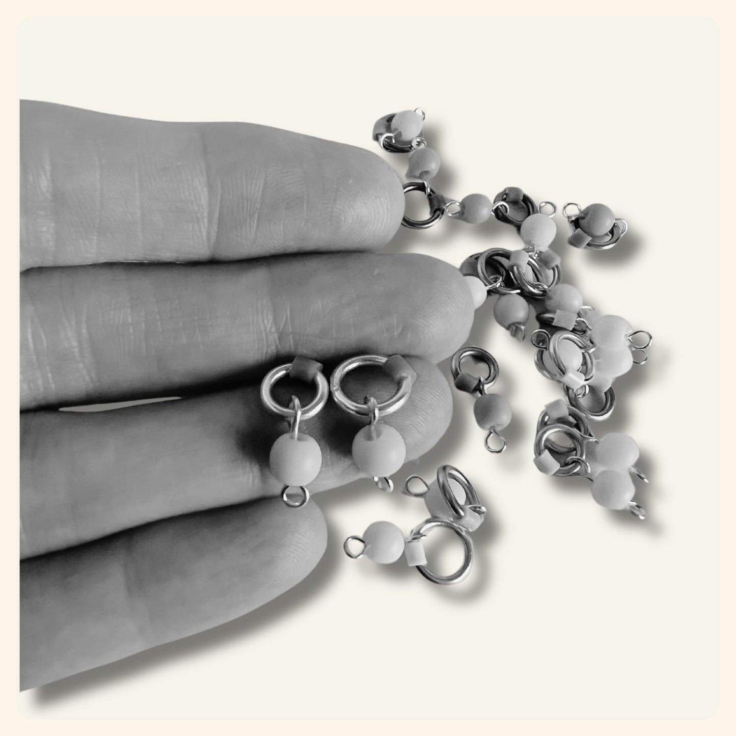 Stitch Markers for Knitting, Pastel Candy Colours - Bons Bons
