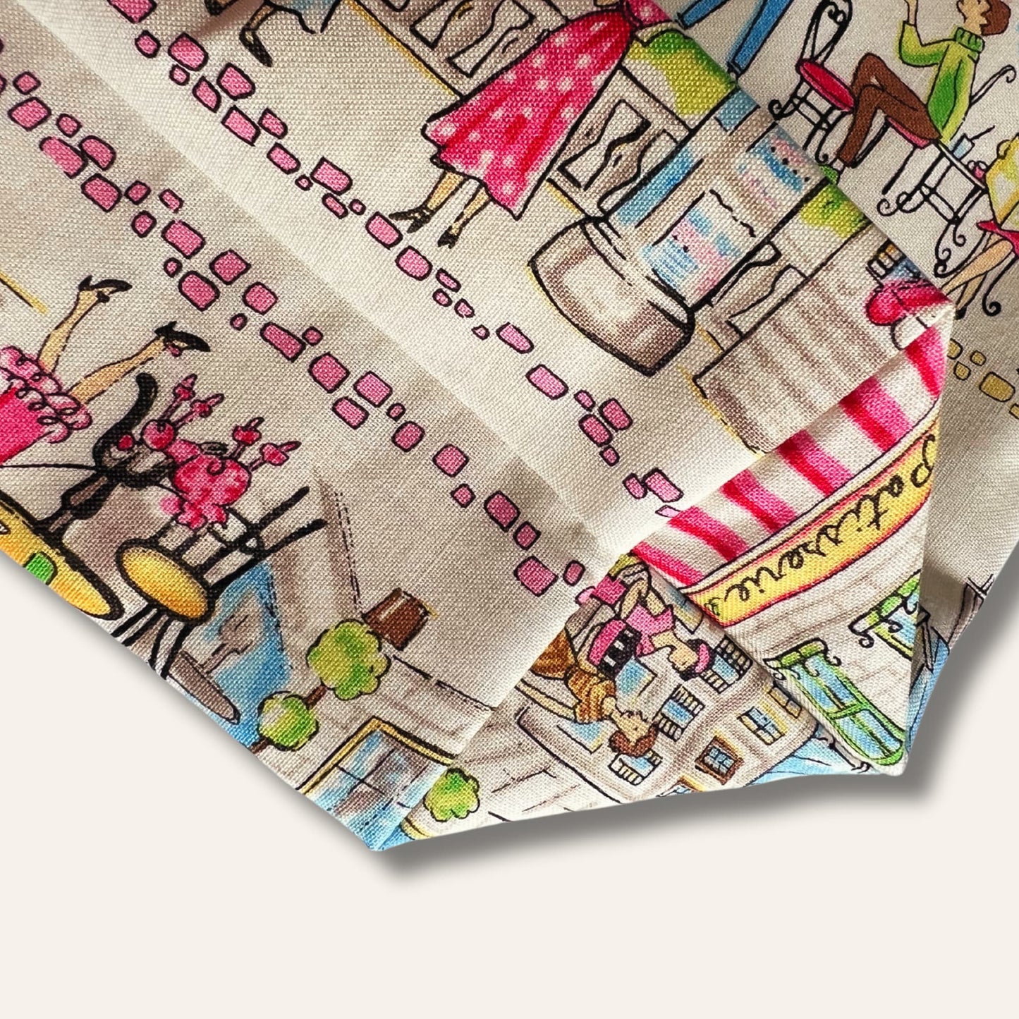 Knitting Project Bag - Fabric by Michael Miller - Paris