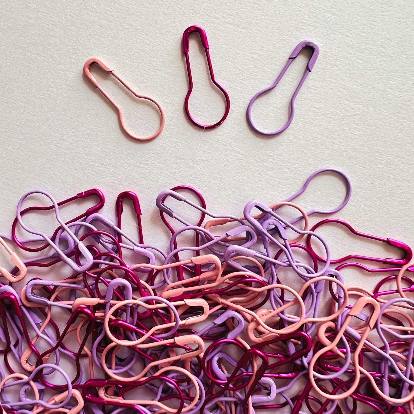 Crochet Stitch Markers - Cotton Candy