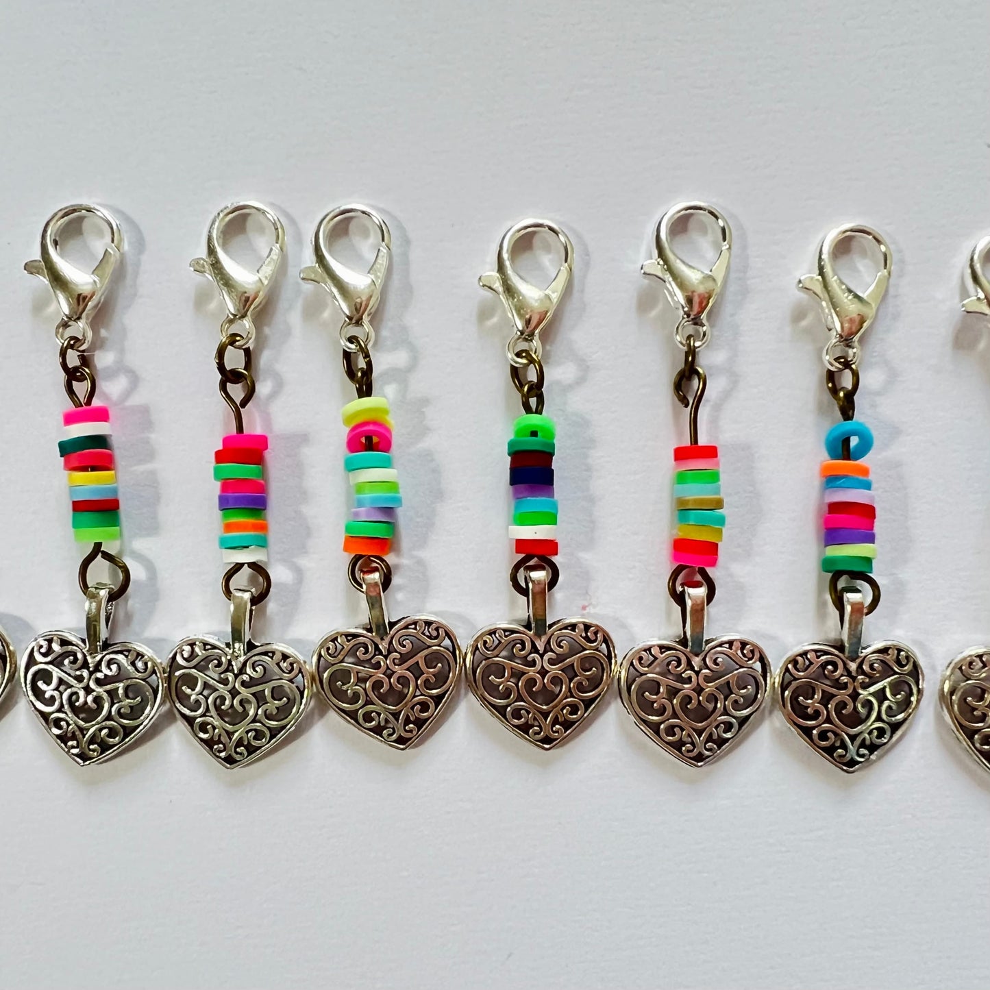 Heart Knitting and Crochet Progress Keepers - Sweet Hearts