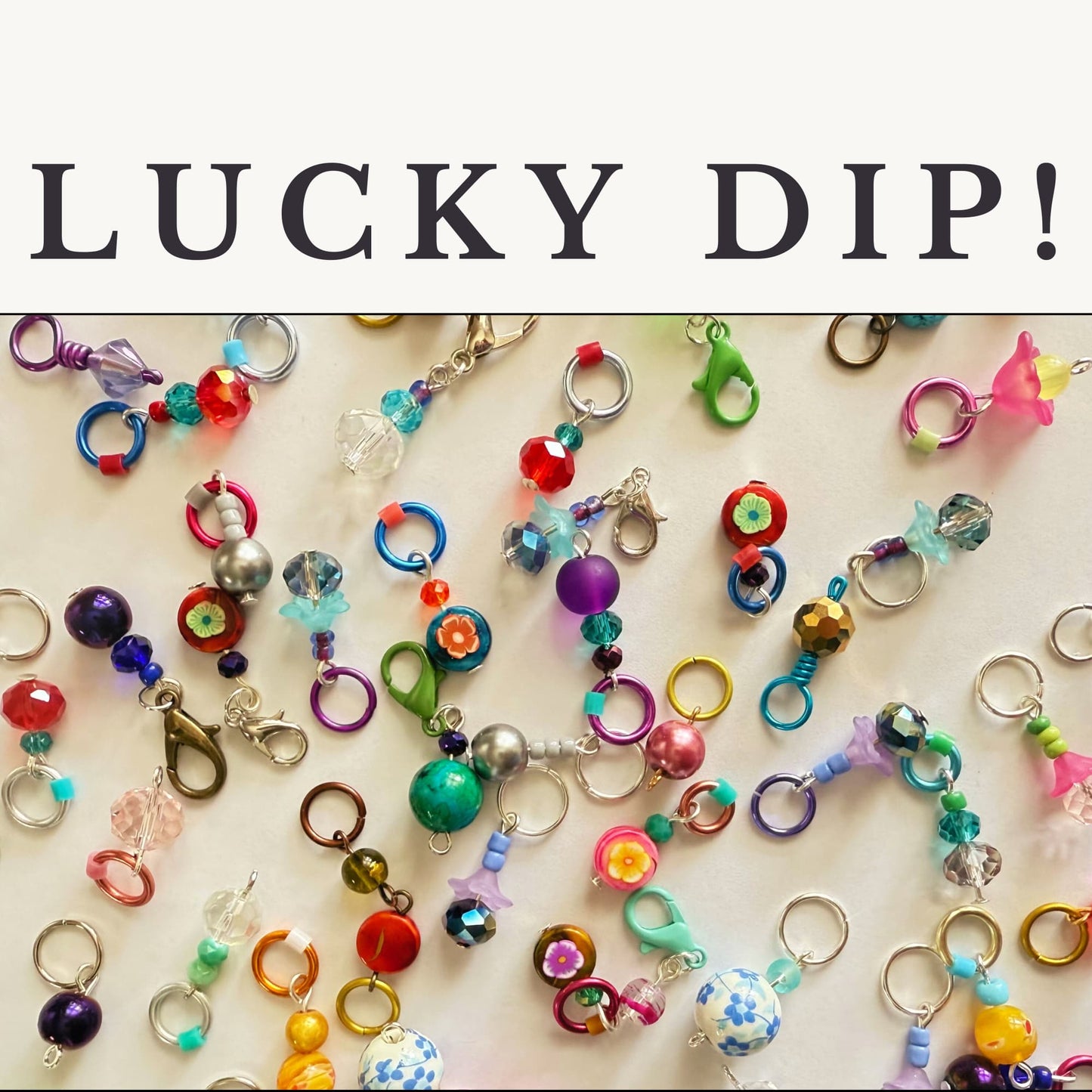 Stitch Markers for Knitting and Crochet - Lucky Dip