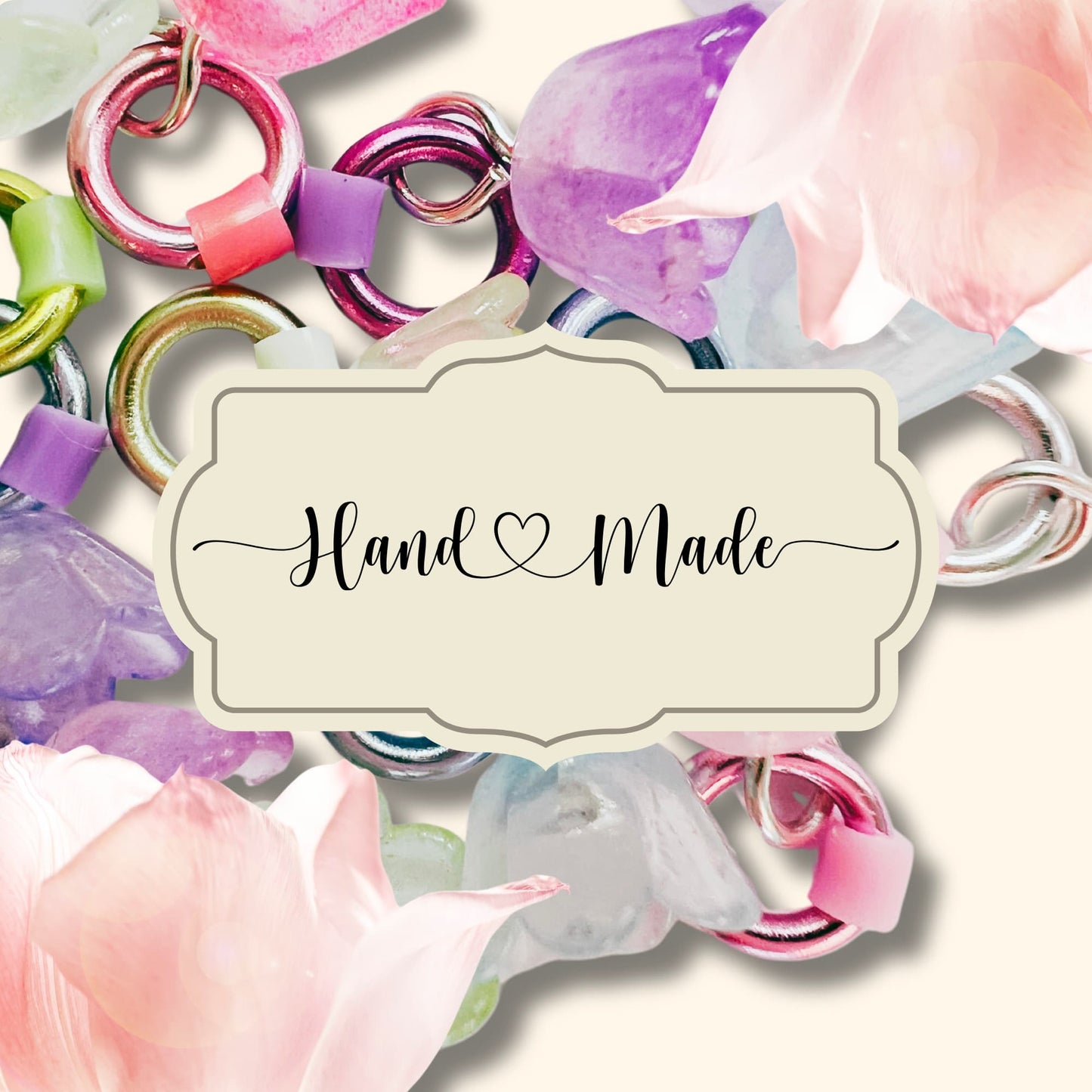 Flower Stitch Markers for Knitting - Spring Blooms