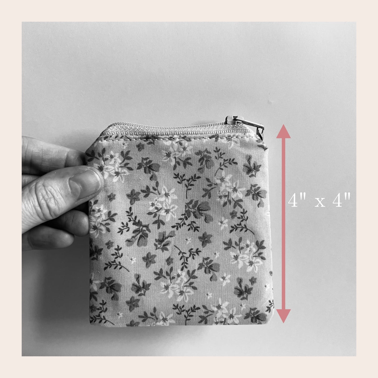 Floral Knitting Case for Notions - Sugar Flowers