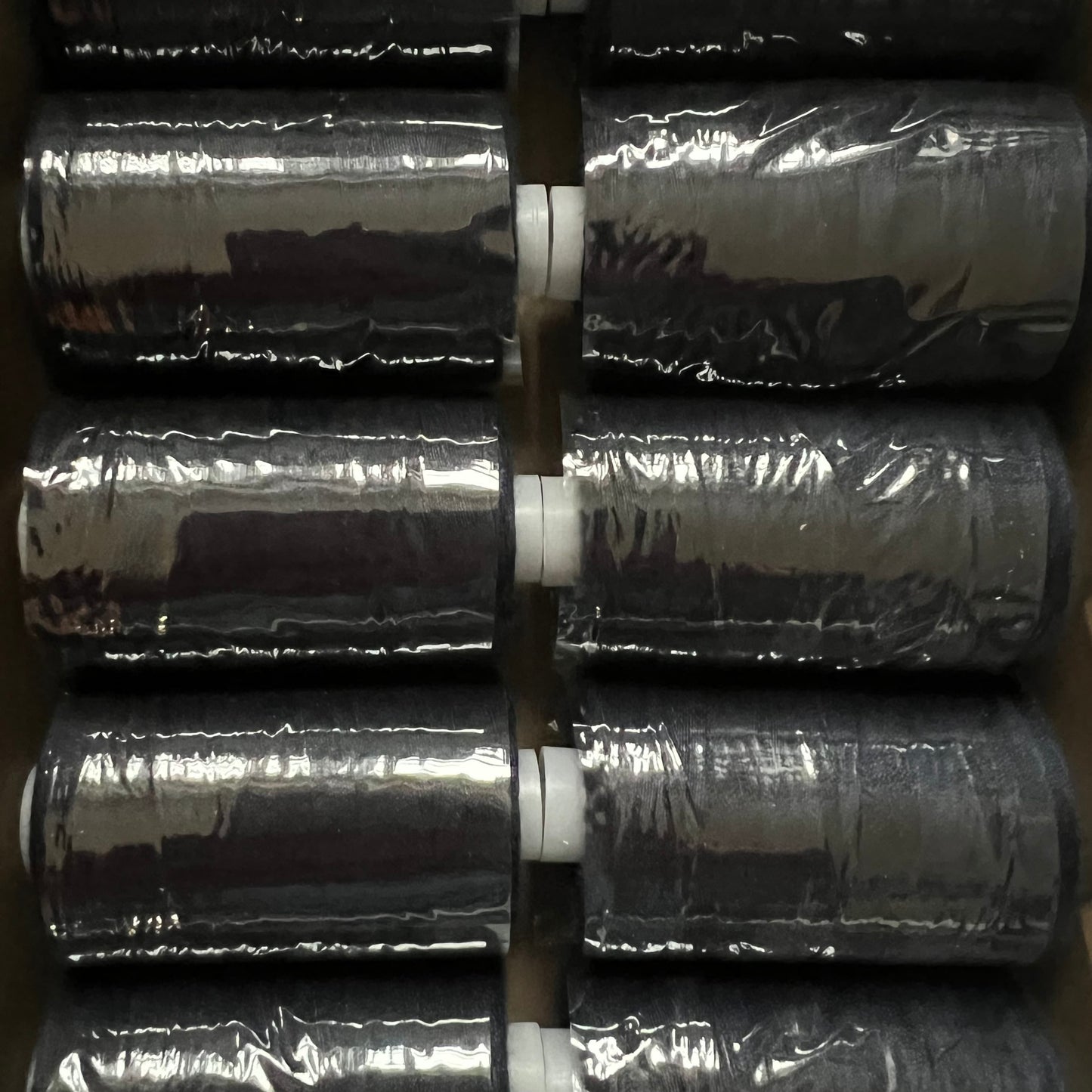 Navy Blue Polyester Sewing Thread - 1000 Yard Spools
