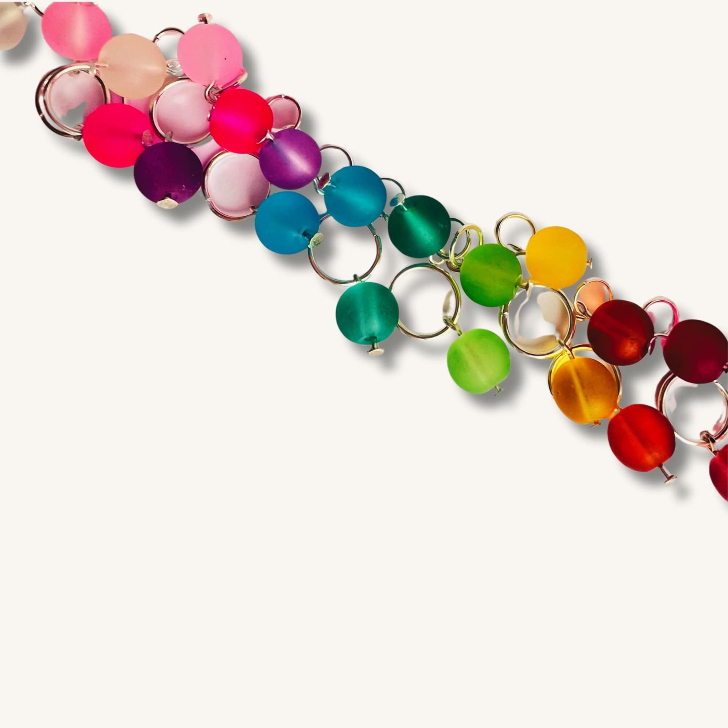 Rainbow Stitch markers for Knitting - Frosted Bon Bons