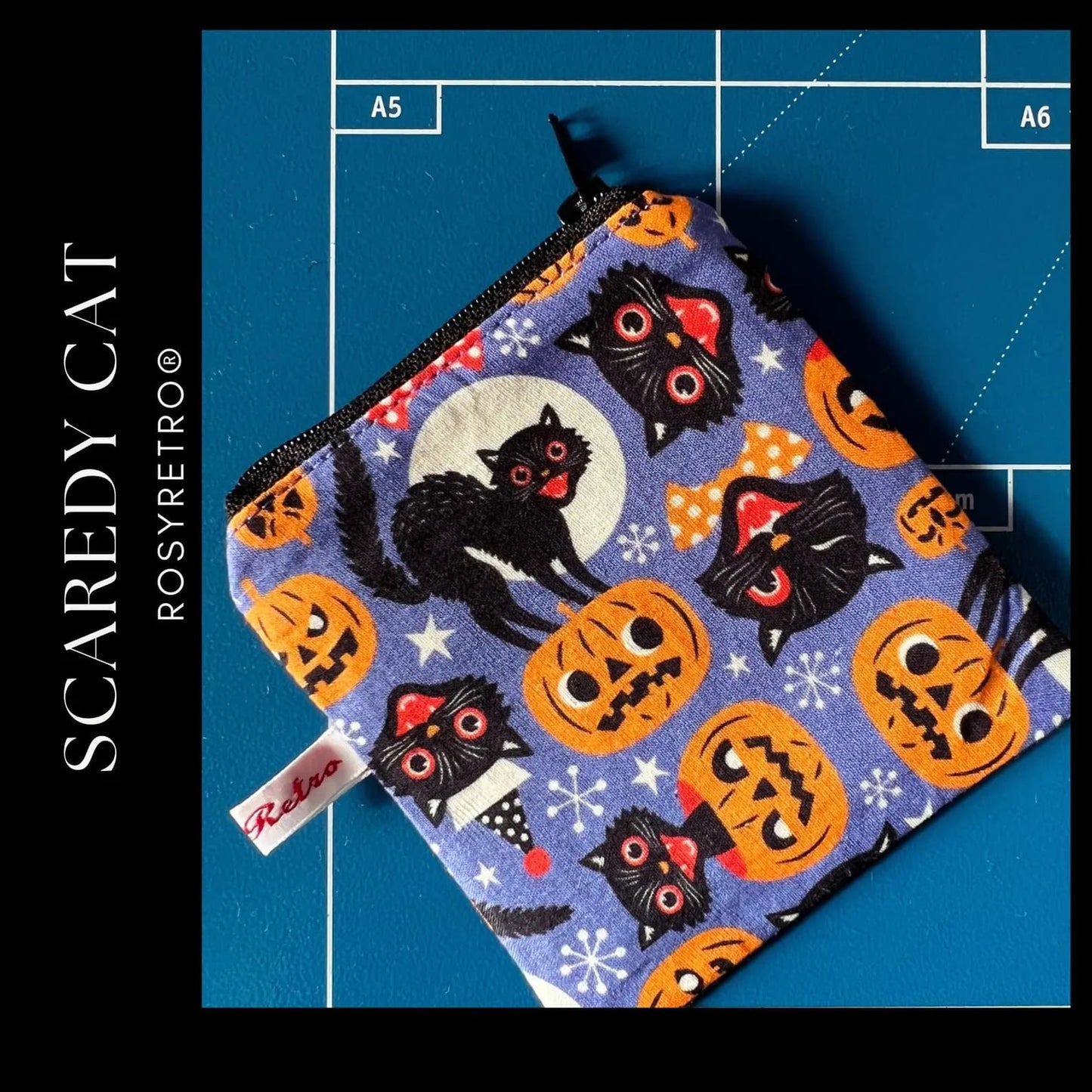 Halloween Notions Case - Pumpkins and Cats