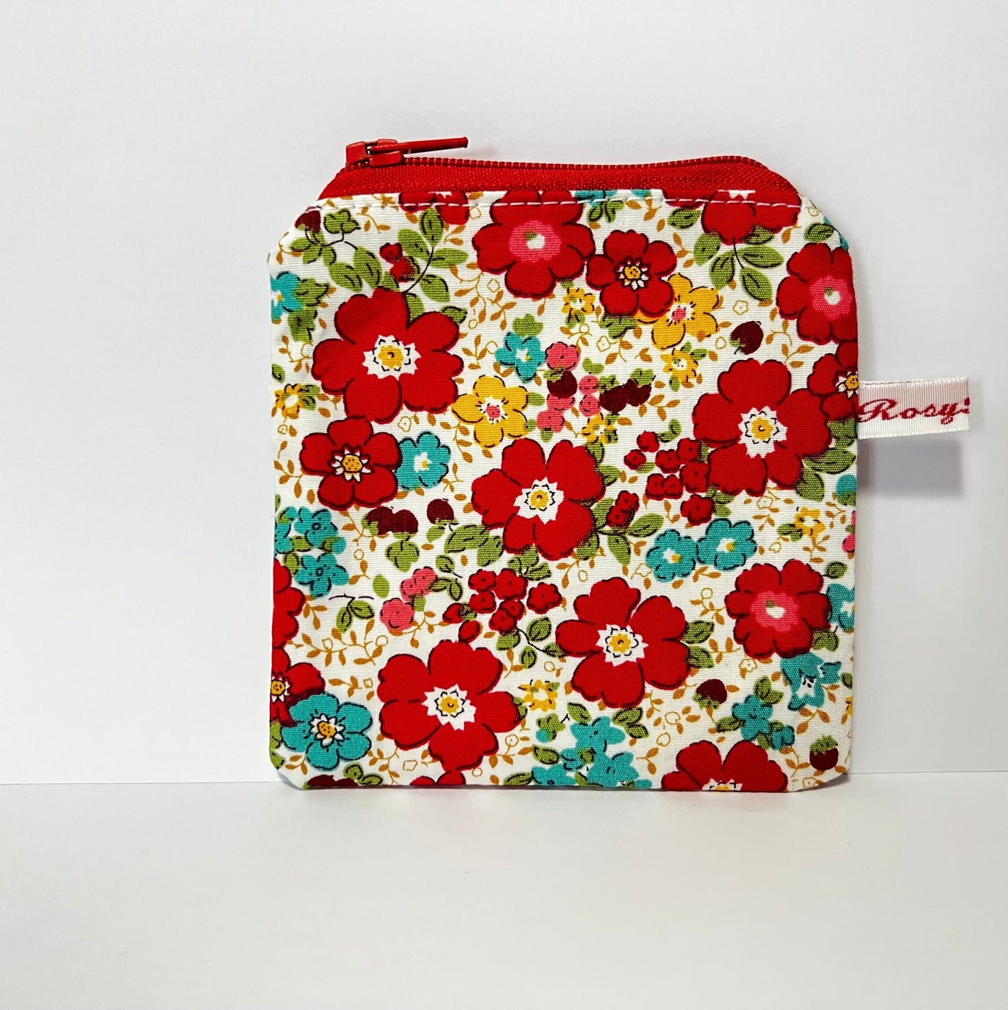 Red Floral Knitting Project Bag - Spanish Summer Collection